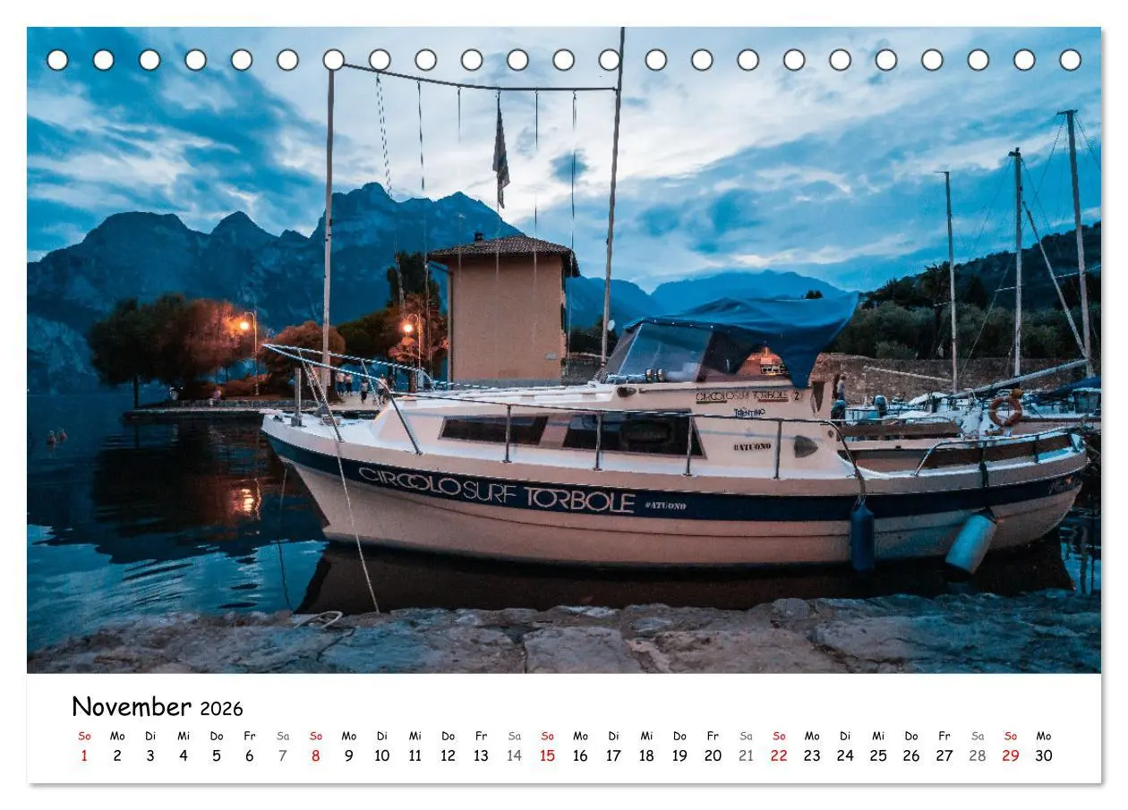 Bild: 9783457357309 | Nago-Torbole, der schöne Norden vom Gardasee (Tischkalender 2026...