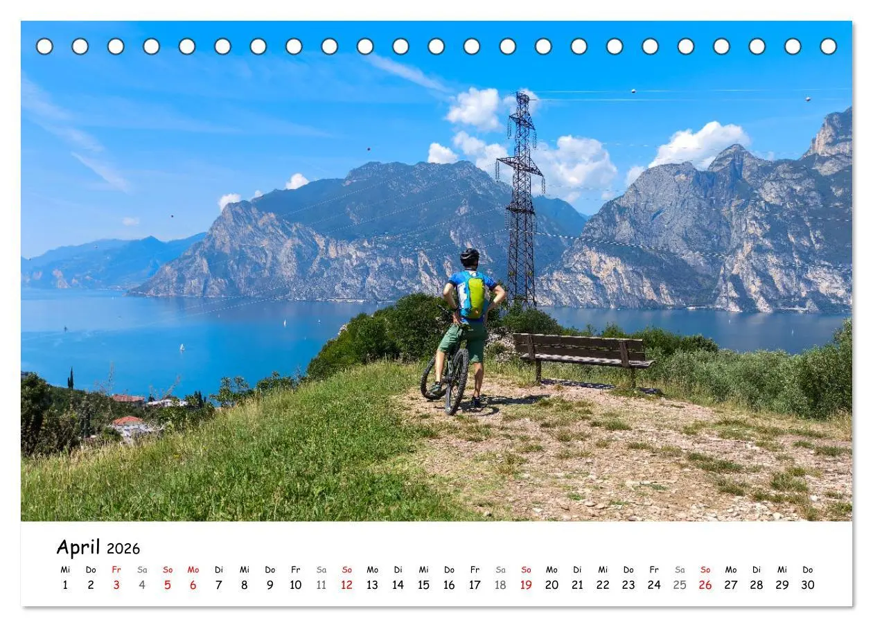 Bild: 9783457357309 | Nago-Torbole, der schöne Norden vom Gardasee (Tischkalender 2026...