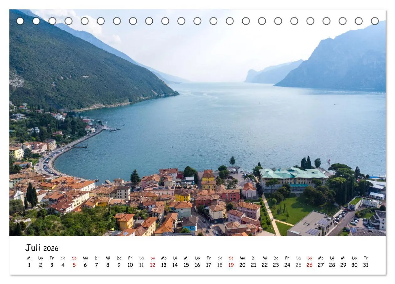 Bild: 9783457357309 | Nago-Torbole, der schöne Norden vom Gardasee (Tischkalender 2026...