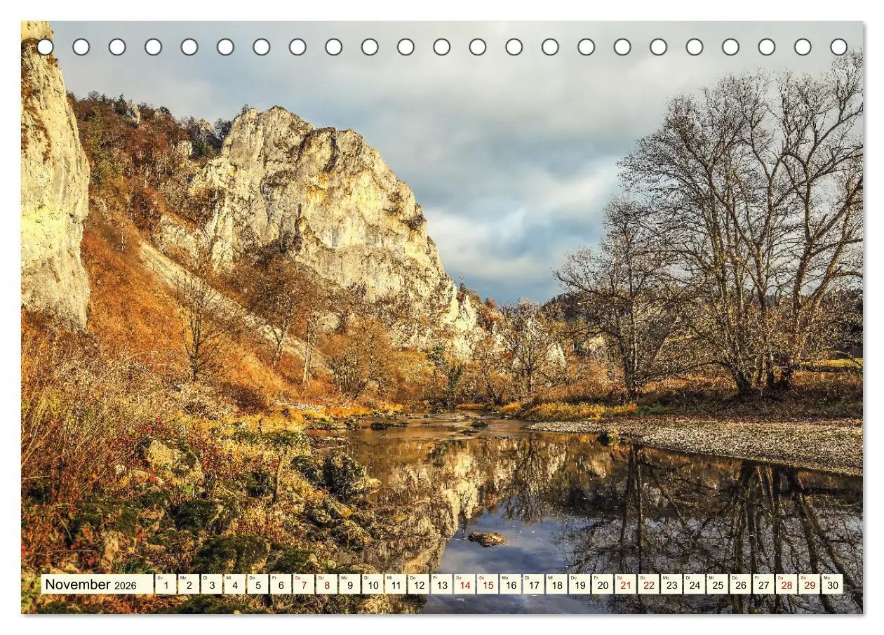 Bild: 9783457427309 | Naturpark Obere Donau (Tischkalender 2026 DIN A5 quer), CALVENDO...