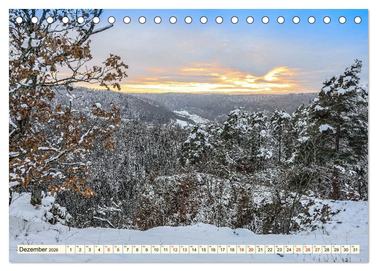 Bild: 9783457427309 | Naturpark Obere Donau (Tischkalender 2026 DIN A5 quer), CALVENDO...
