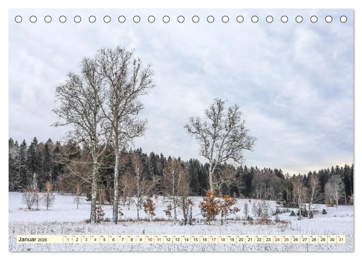 Bild: 9783457427309 | Naturpark Obere Donau (Tischkalender 2026 DIN A5 quer), CALVENDO...