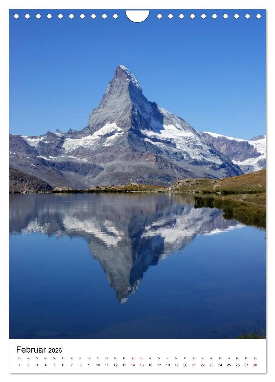 Bild: 9783516447309 | Horu Matterhorn im Hochformat (Wandkalender 2026 DIN A4 hoch),...