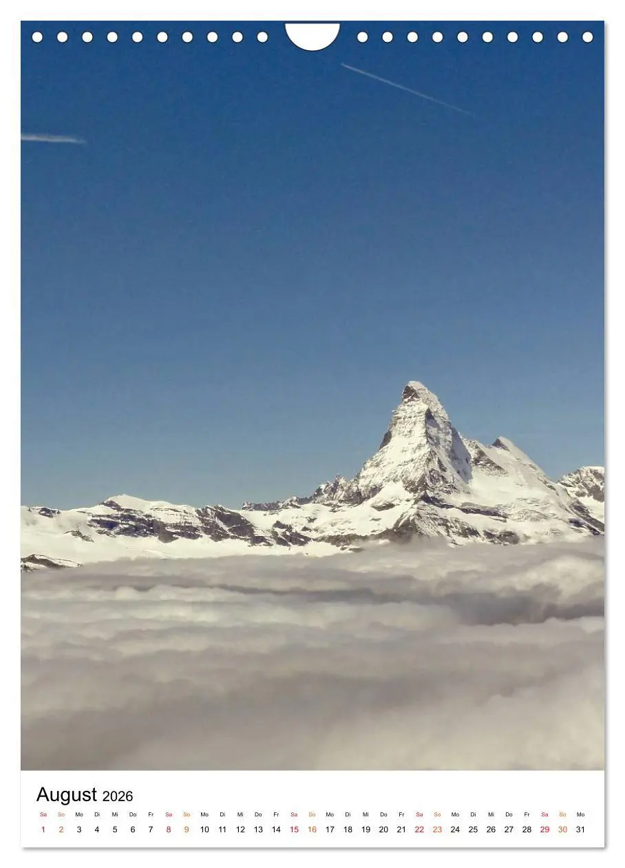 Bild: 9783516447309 | Horu Matterhorn im Hochformat (Wandkalender 2026 DIN A4 hoch),...