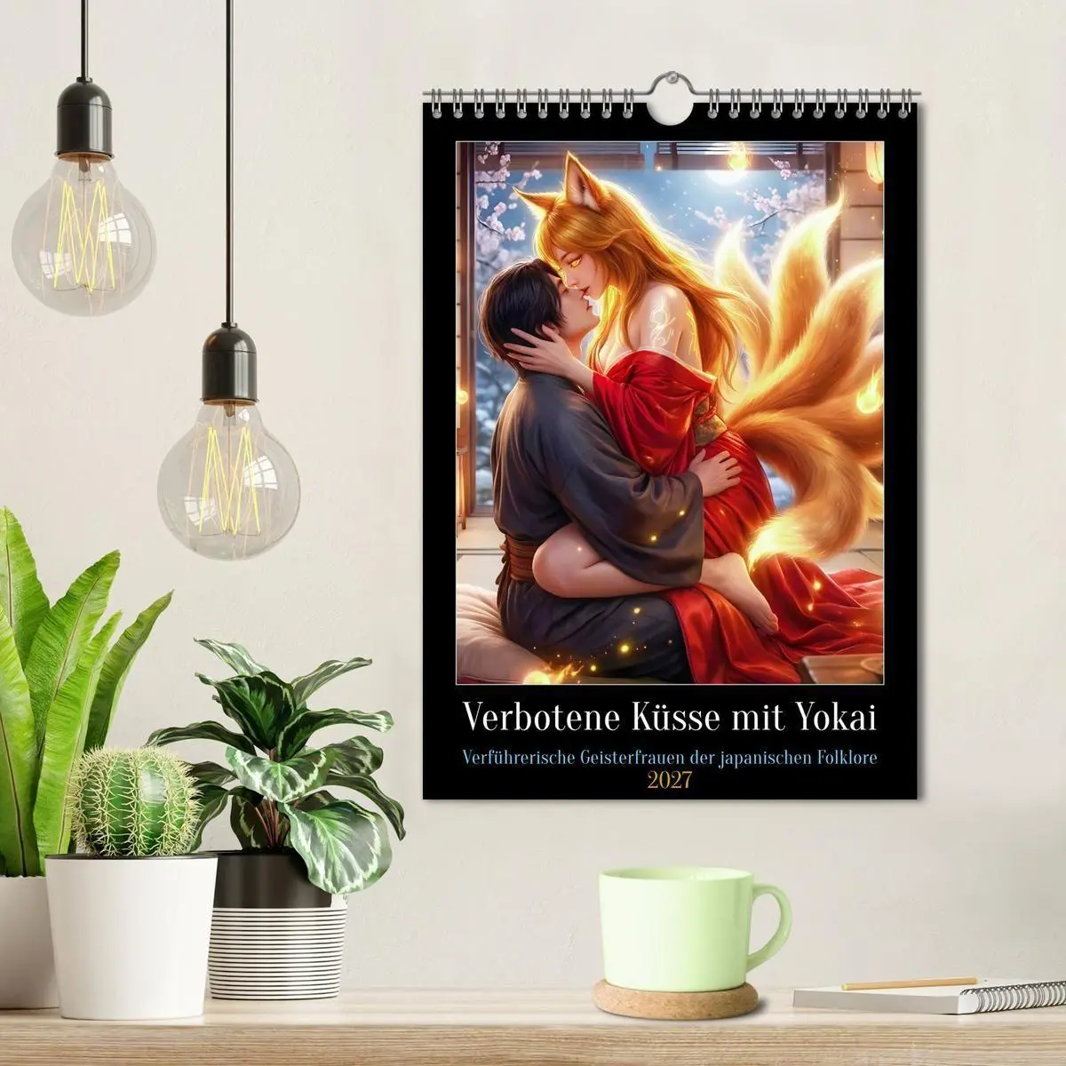 Bild: 9783516757309 | Verbotene Küsse mit Yokai (Wandkalender 2027 DIN A4 hoch), CALVENDO...