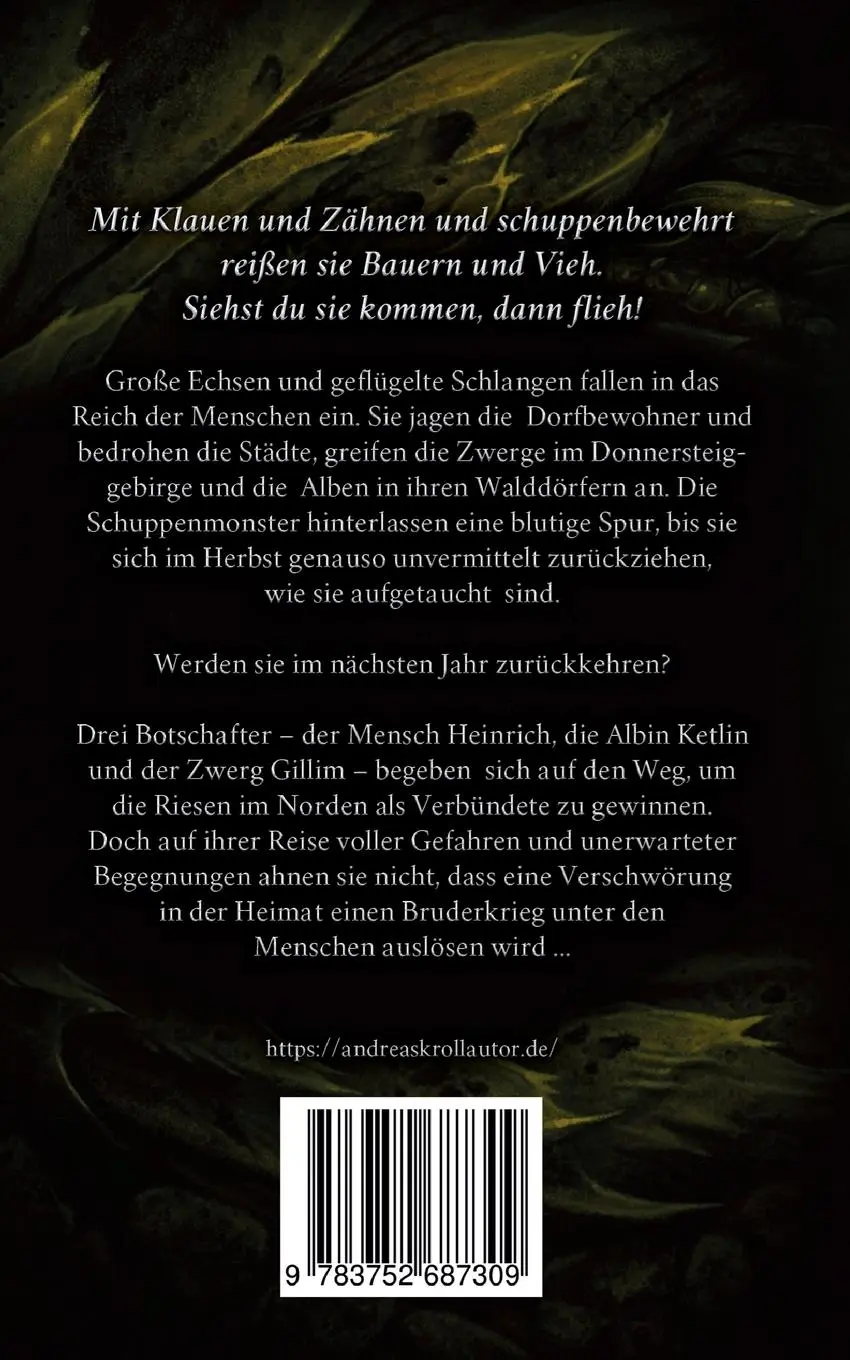 Rückseite: 9783752687309 | Die Botschafter | Andreas Kroll | Taschenbuch | 386 S. | Deutsch