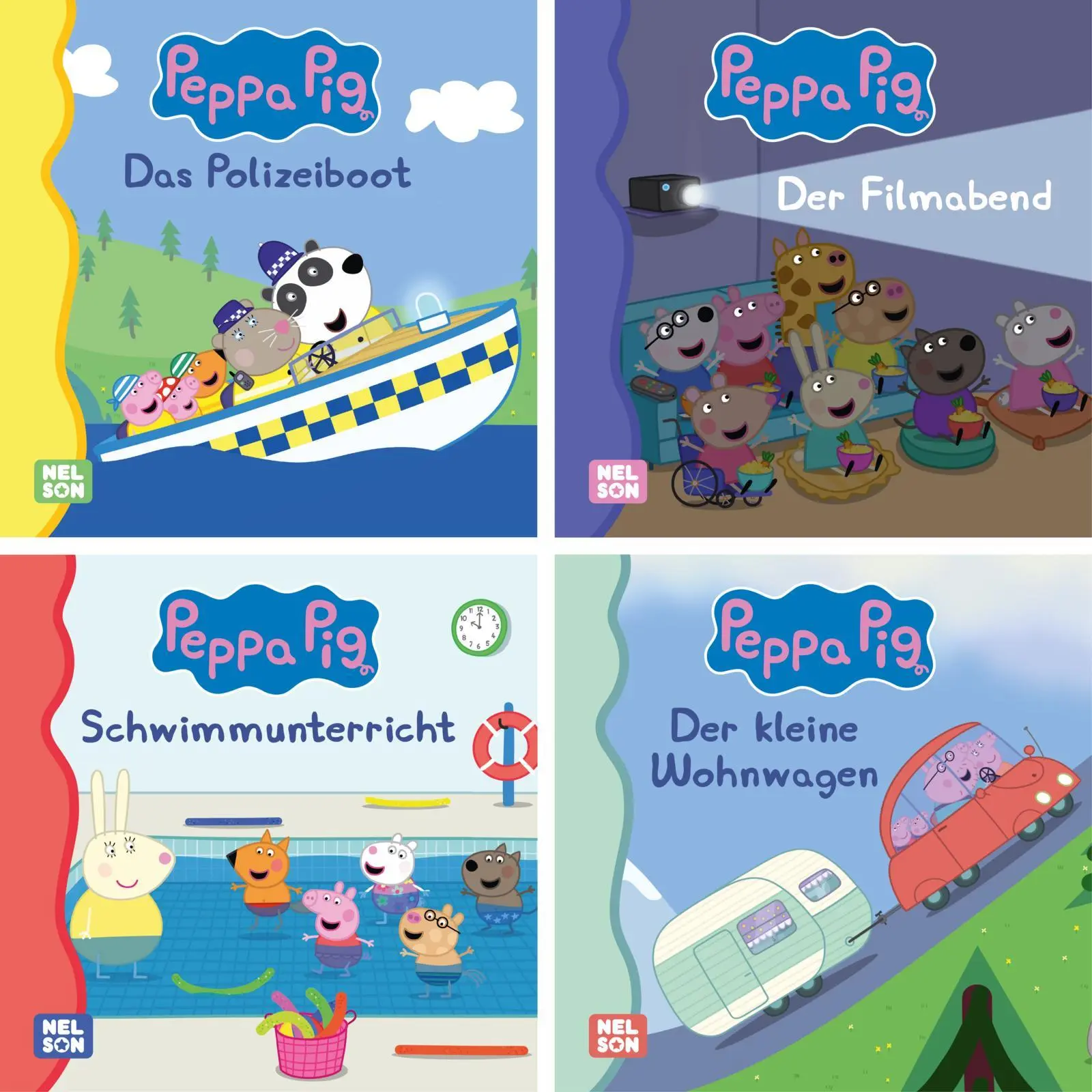 Cover: 9783845127309 | 4er-Set Maxi-Mini 50: Peppa Pig | Steffi Korda | Box | 24 S. | Deutsch