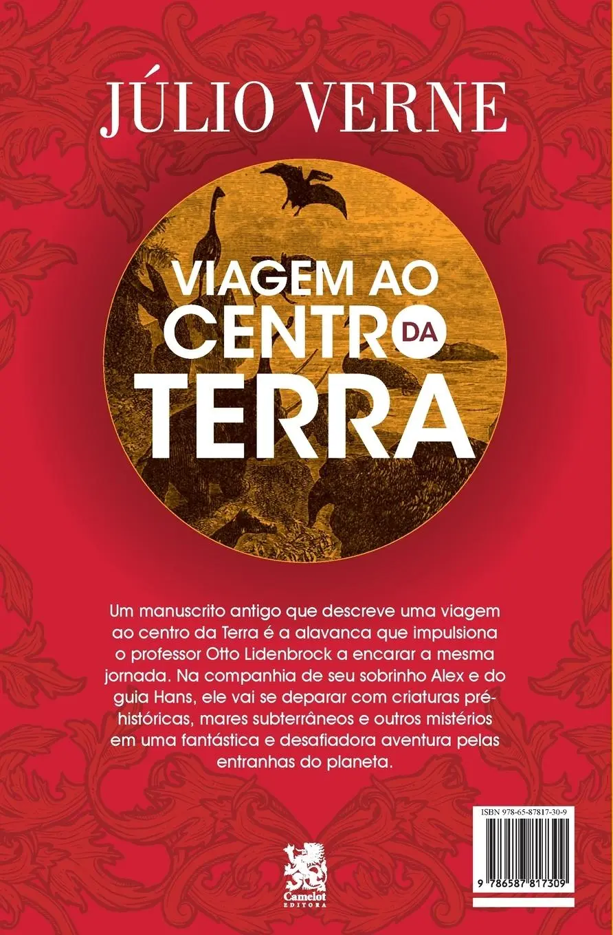 Rückseite: 9786587817309 | Viagem Ao Centro Da Terra | Júlio Verne | Taschenbuch | Portugiesisch