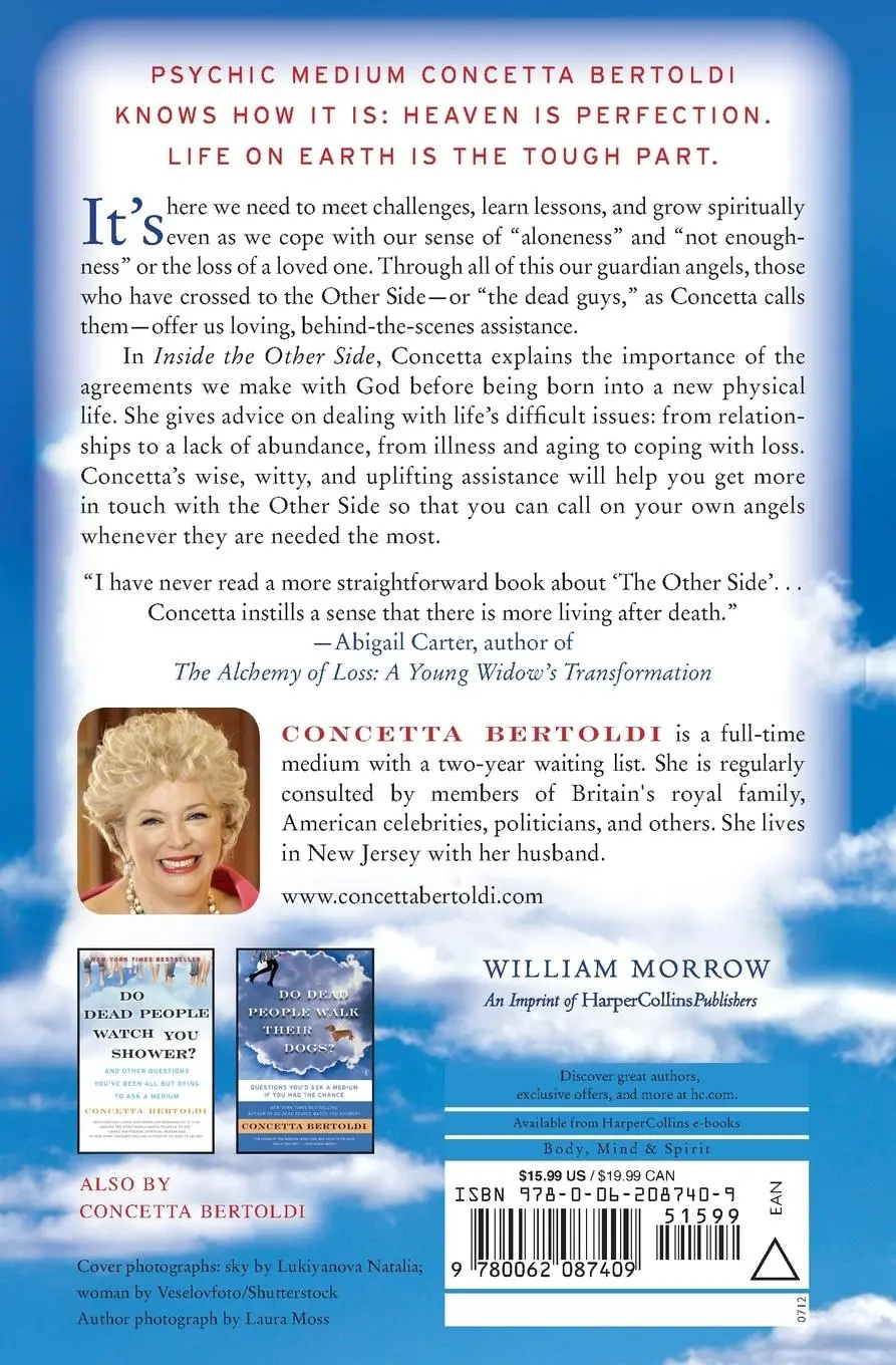 Rückseite: 9780062087409 | Inside the Other Side | Concetta Bertoldi | Taschenbuch | Englisch