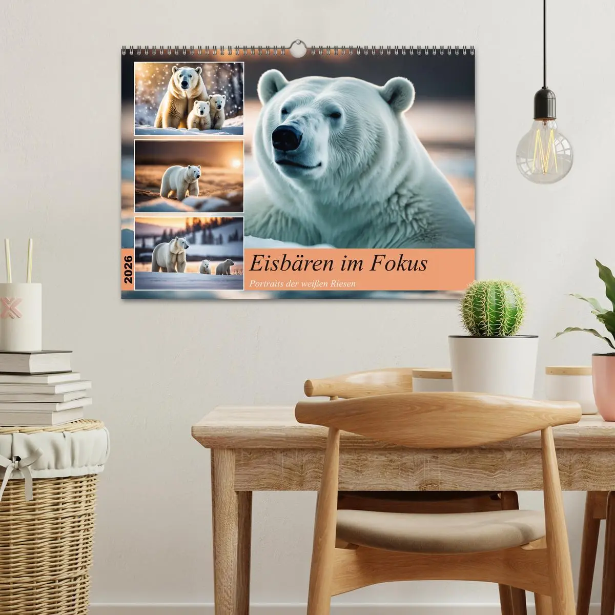 Bild: 9783457417409 | Eisbären im Fokus (Wandkalender 2026 DIN A3 quer), CALVENDO...