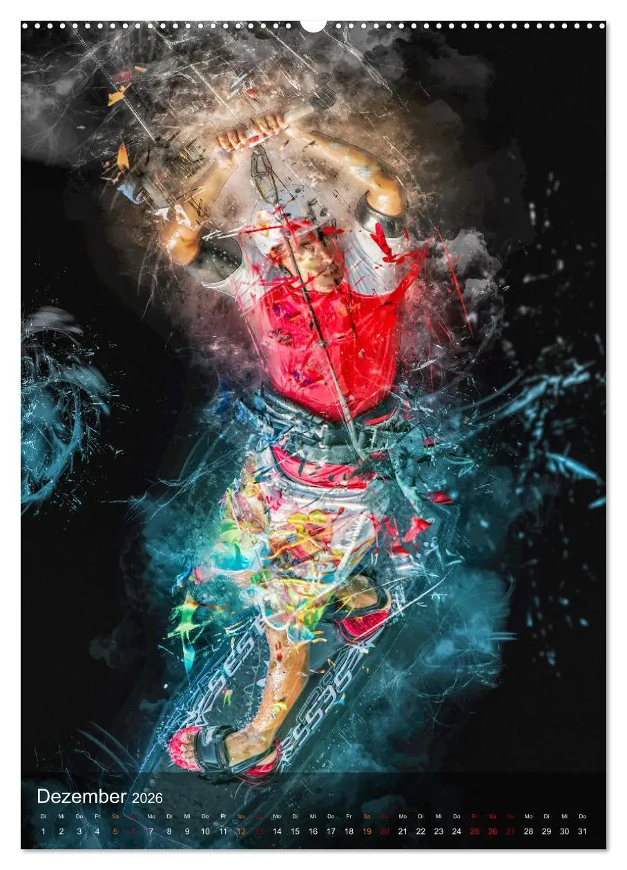 Bild: 9783516367409 | Kitesurfen - einfach cool (Wandkalender 2026 DIN A2 hoch), CALVENDO...