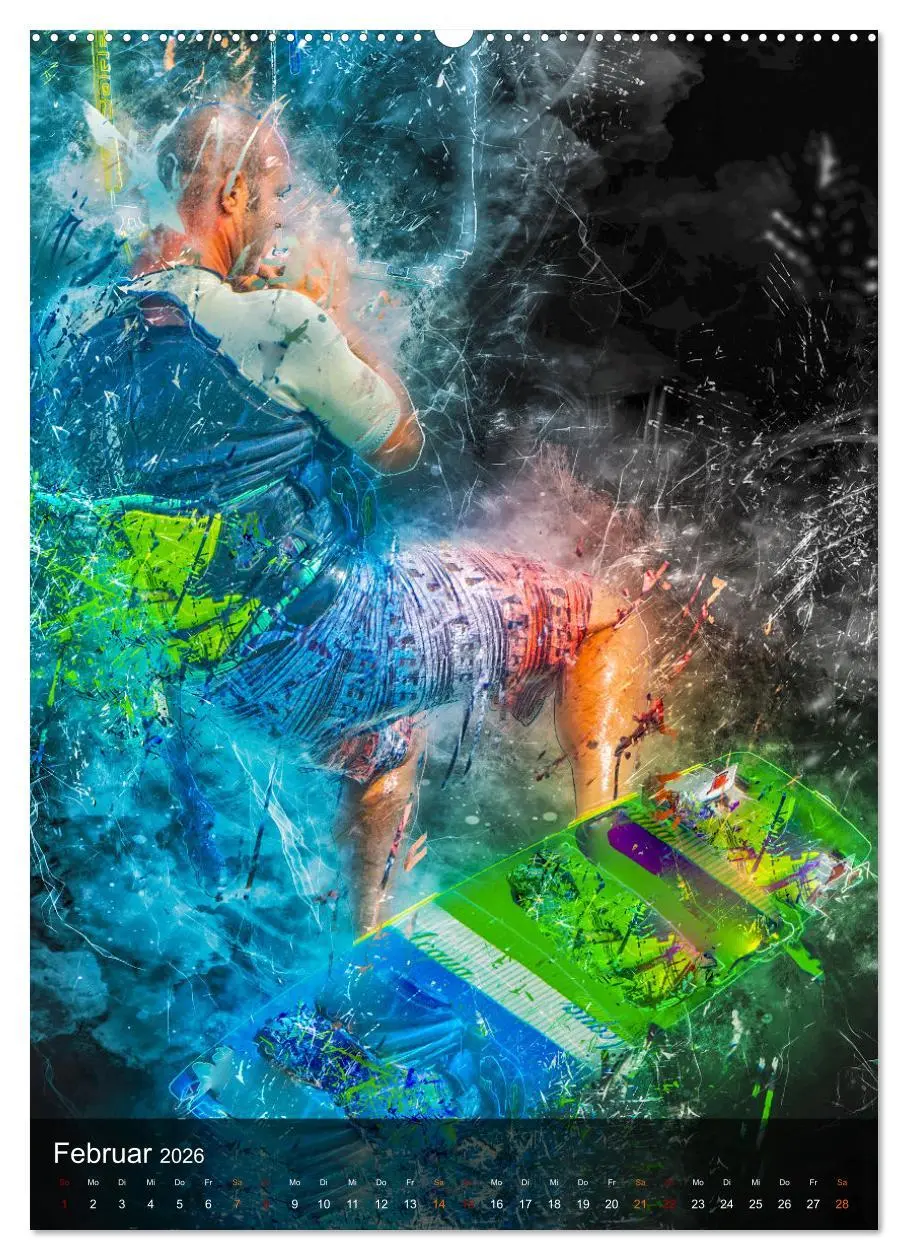 Bild: 9783516367409 | Kitesurfen - einfach cool (Wandkalender 2026 DIN A2 hoch), CALVENDO...