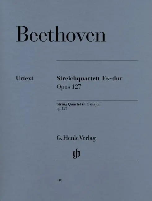 Cover: 9790201807409 | String Quartet E Flat Major Op.127 | Besetzung: Streichquartette