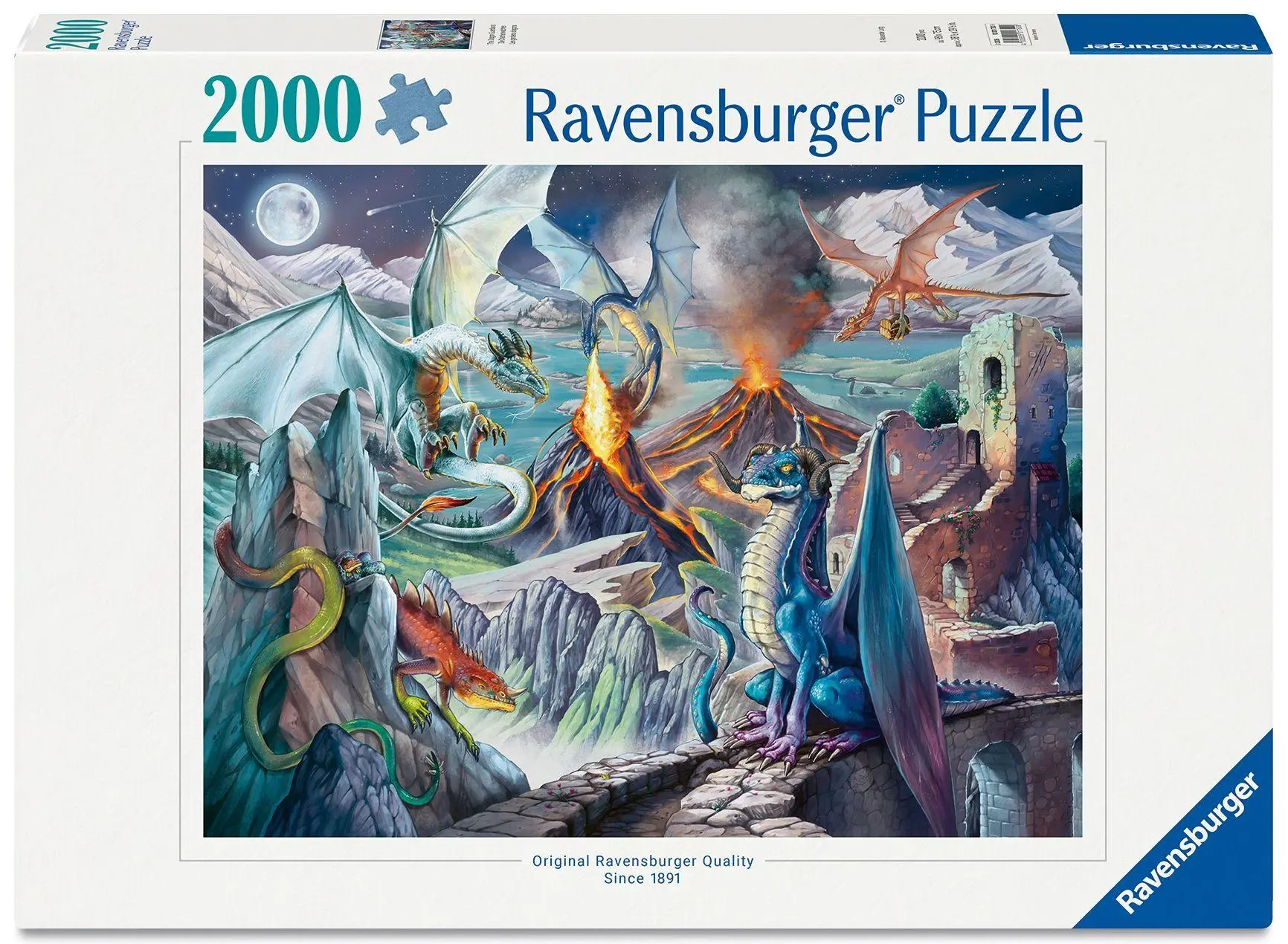 Cover: 4005555017509 | Erwachsenenpuzzle 2000 Teile - Die Drachenwächter | Spiel | 12001750