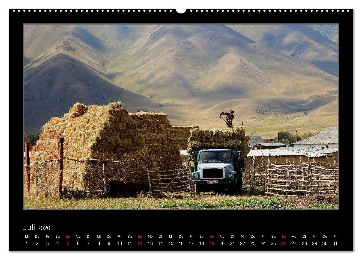 Bild: 9783457957509 | Unbekanntes Kirgistan (hochwertiger Premium Wandkalender 2026 DIN...