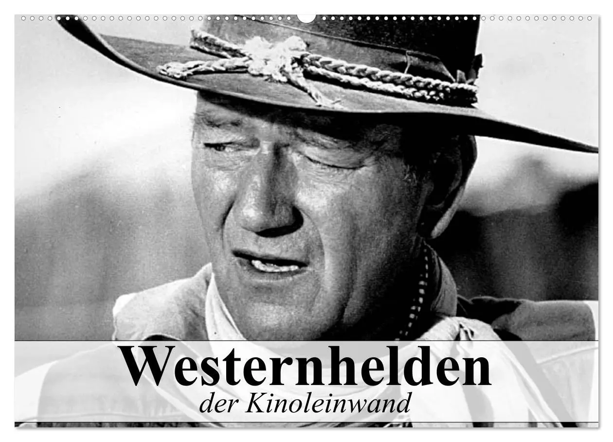 Cover: 9783516047509 | Westernhelden der Kinoleinwand (Wandkalender 2026 DIN A2 quer),...