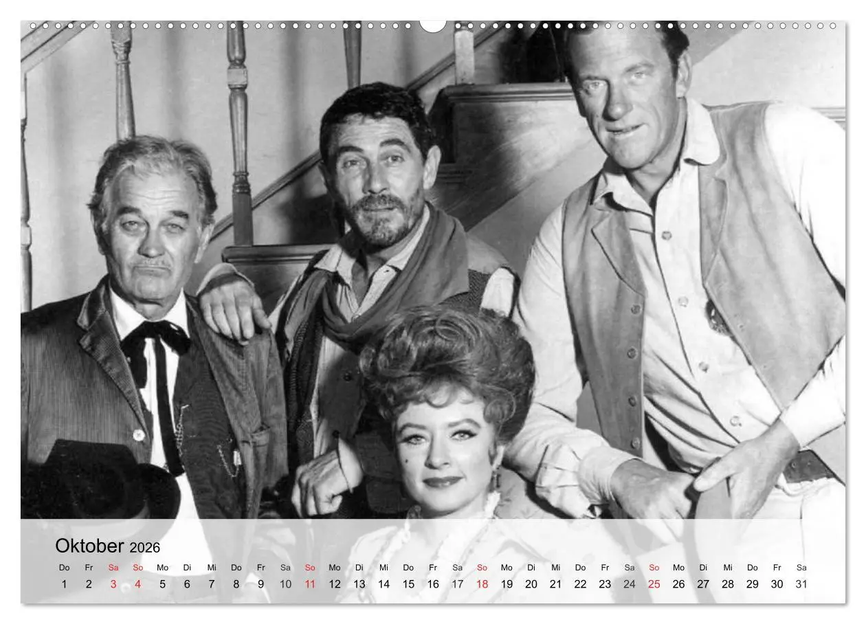 Bild: 9783516047509 | Westernhelden der Kinoleinwand (Wandkalender 2026 DIN A2 quer),...