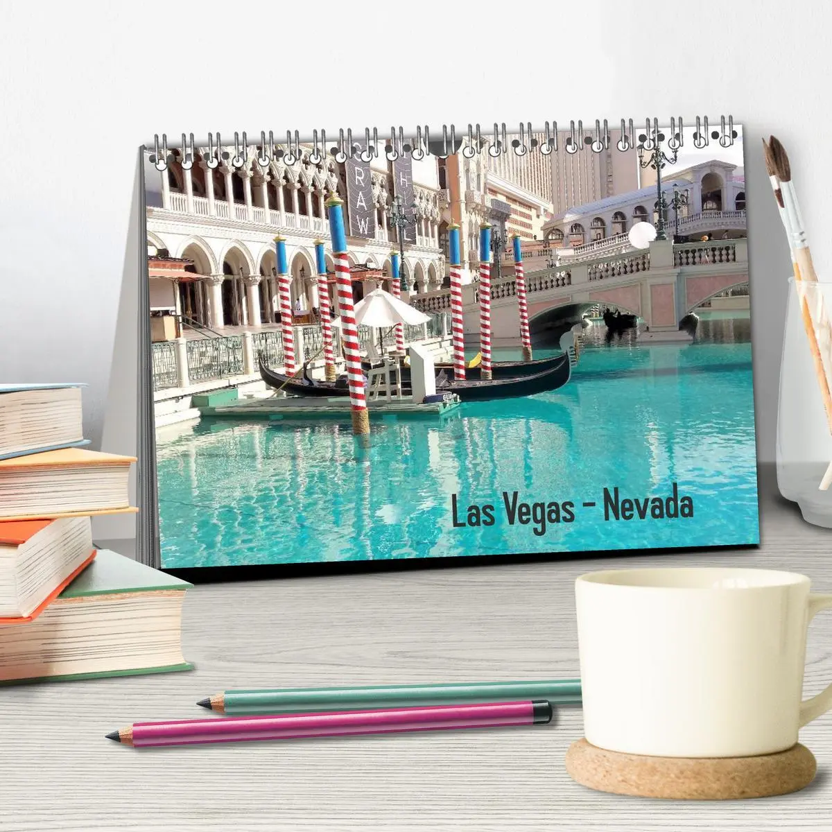 Bild: 9783516117509 | Las Vegas - Nevada (Tischkalender 2026 DIN A5 quer), CALVENDO...