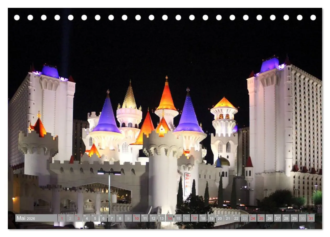 Bild: 9783516117509 | Las Vegas - Nevada (Tischkalender 2026 DIN A5 quer), CALVENDO...