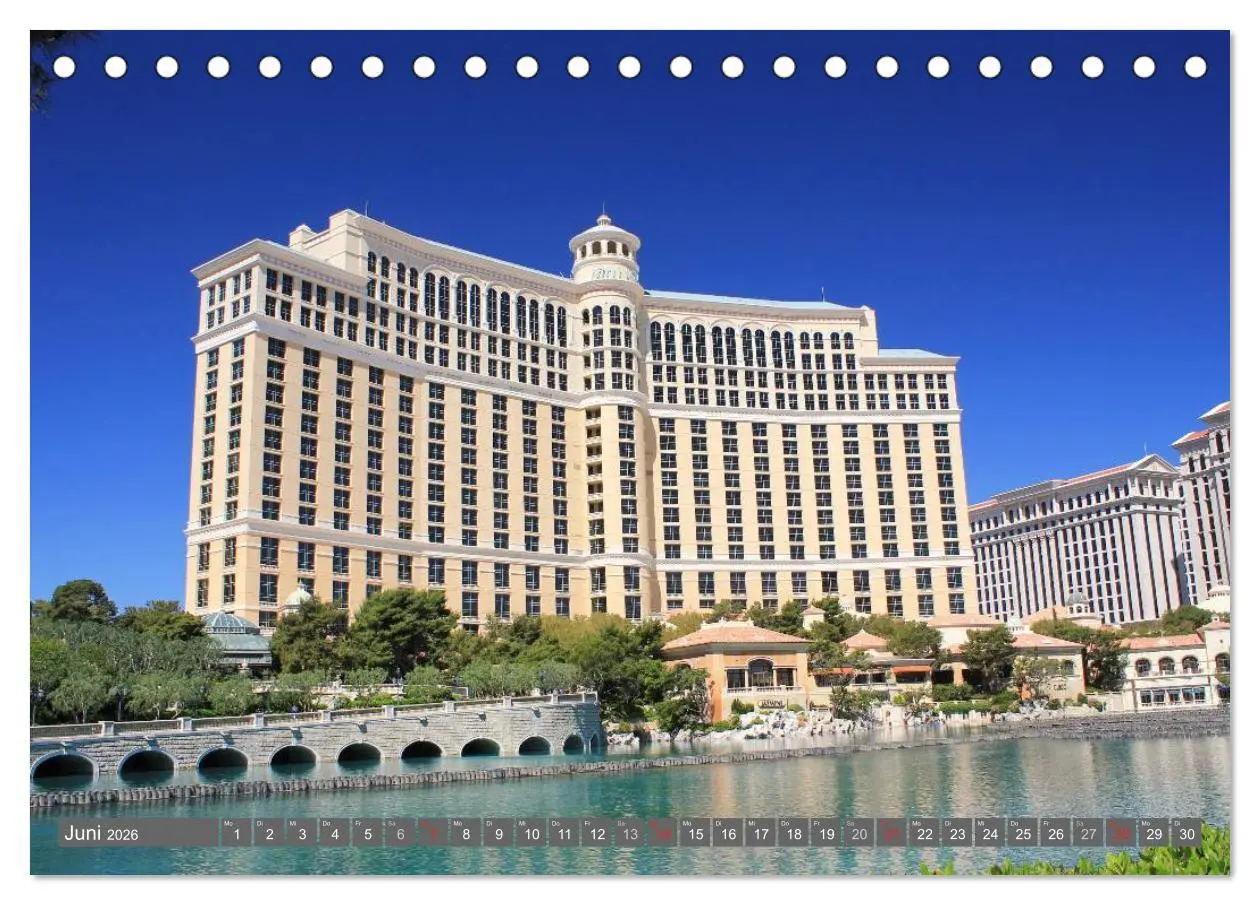Bild: 9783516117509 | Las Vegas - Nevada (Tischkalender 2026 DIN A5 quer), CALVENDO...