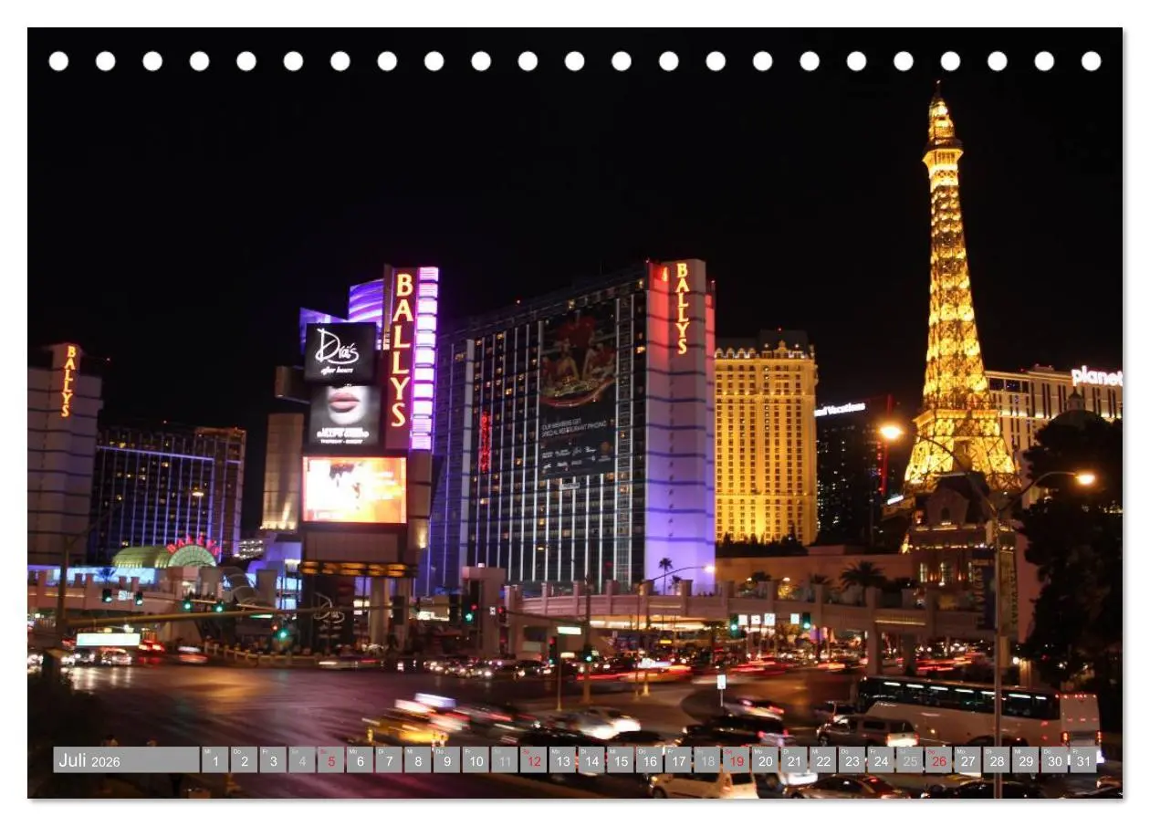 Bild: 9783516117509 | Las Vegas - Nevada (Tischkalender 2026 DIN A5 quer), CALVENDO...