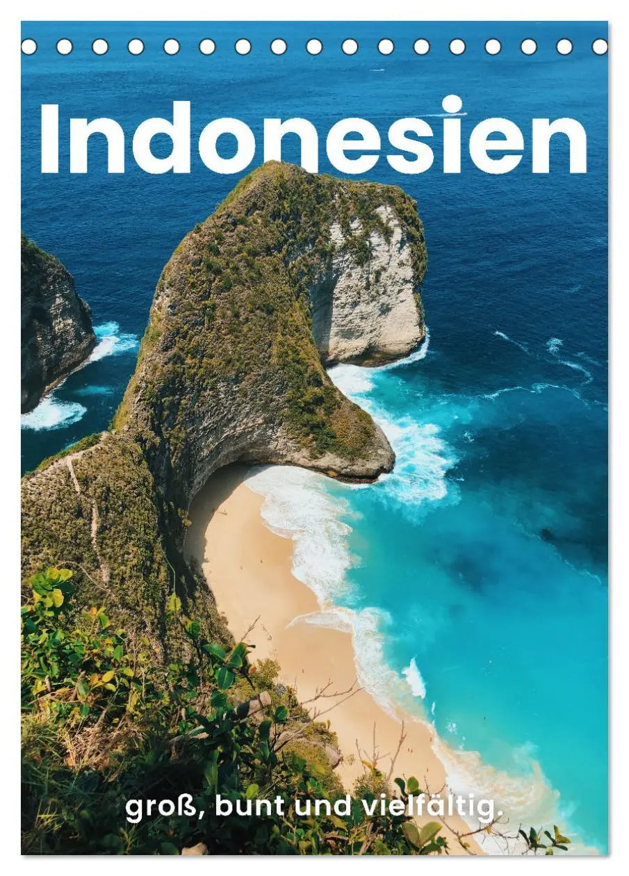 Cover: 9783516357509 | Indonesien - groß, bunt und vielfältig. (Tischkalender 2026 DIN A5...