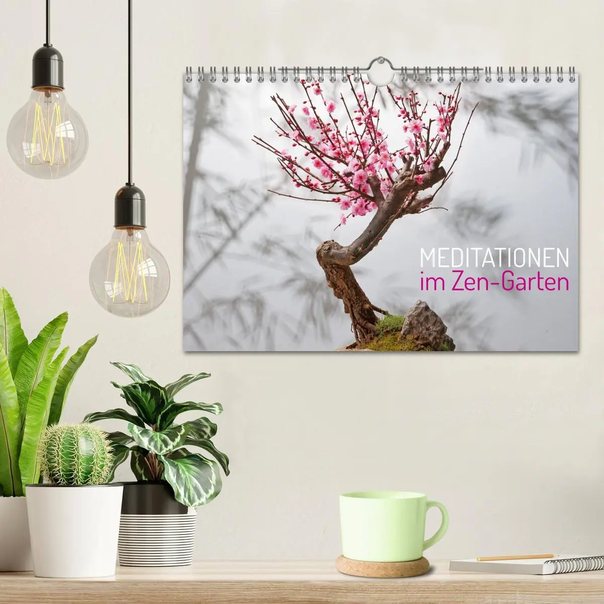 Bild: 9783516597509 | Meditationen im Zen-Garten (Wandkalender 2026 DIN A4 quer),...
