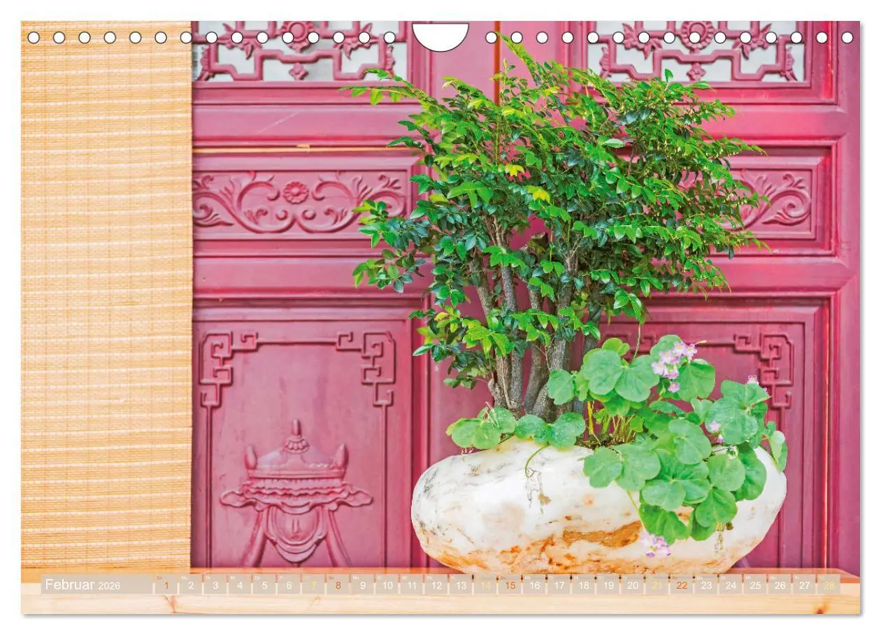 Bild: 9783516597509 | Meditationen im Zen-Garten (Wandkalender 2026 DIN A4 quer),...