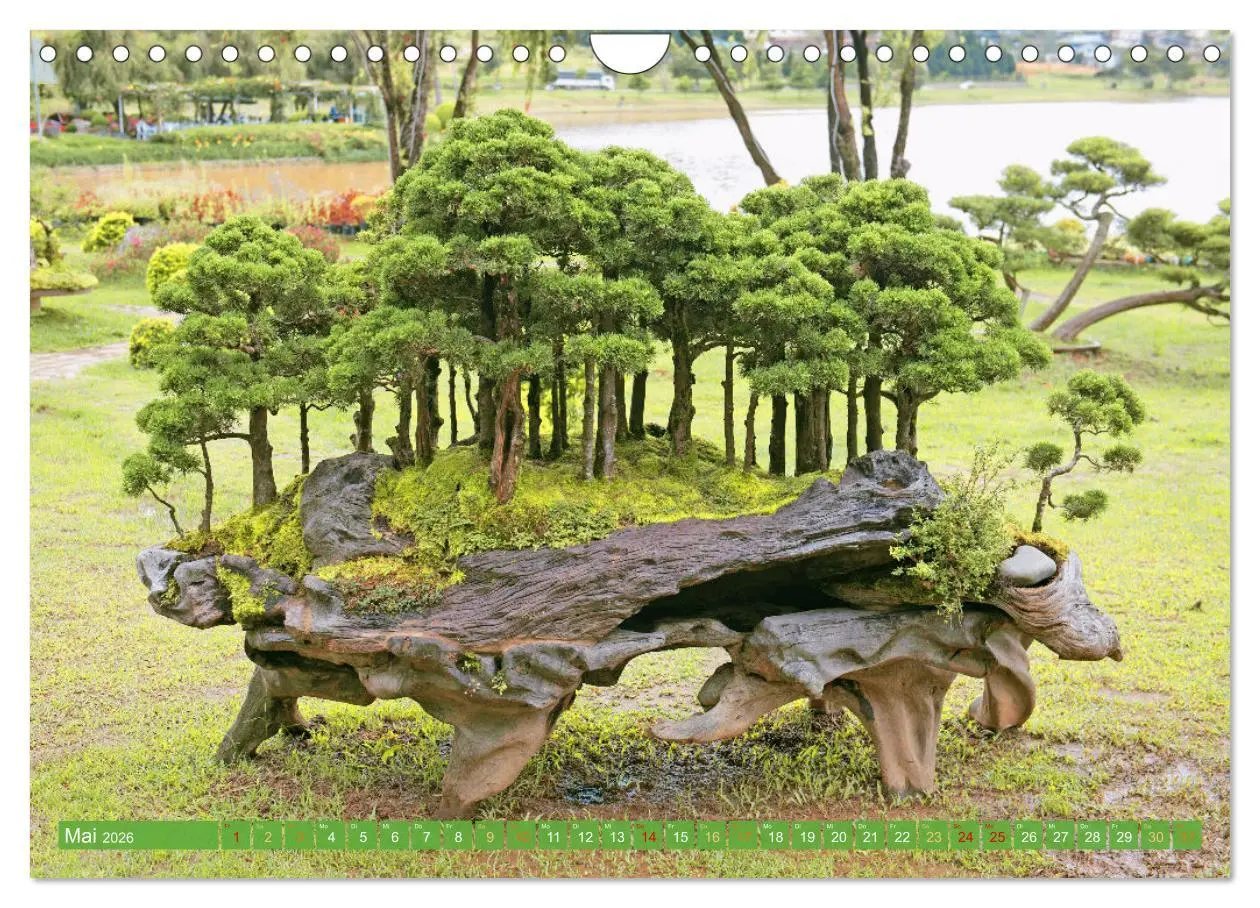 Bild: 9783516597509 | Meditationen im Zen-Garten (Wandkalender 2026 DIN A4 quer),...