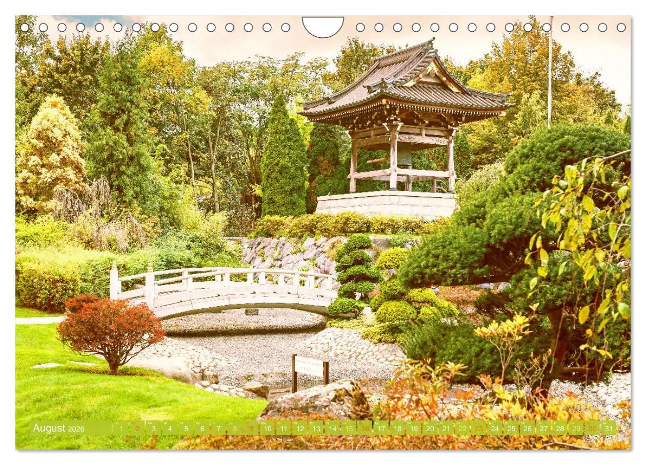 Bild: 9783516597509 | Meditationen im Zen-Garten (Wandkalender 2026 DIN A4 quer),...