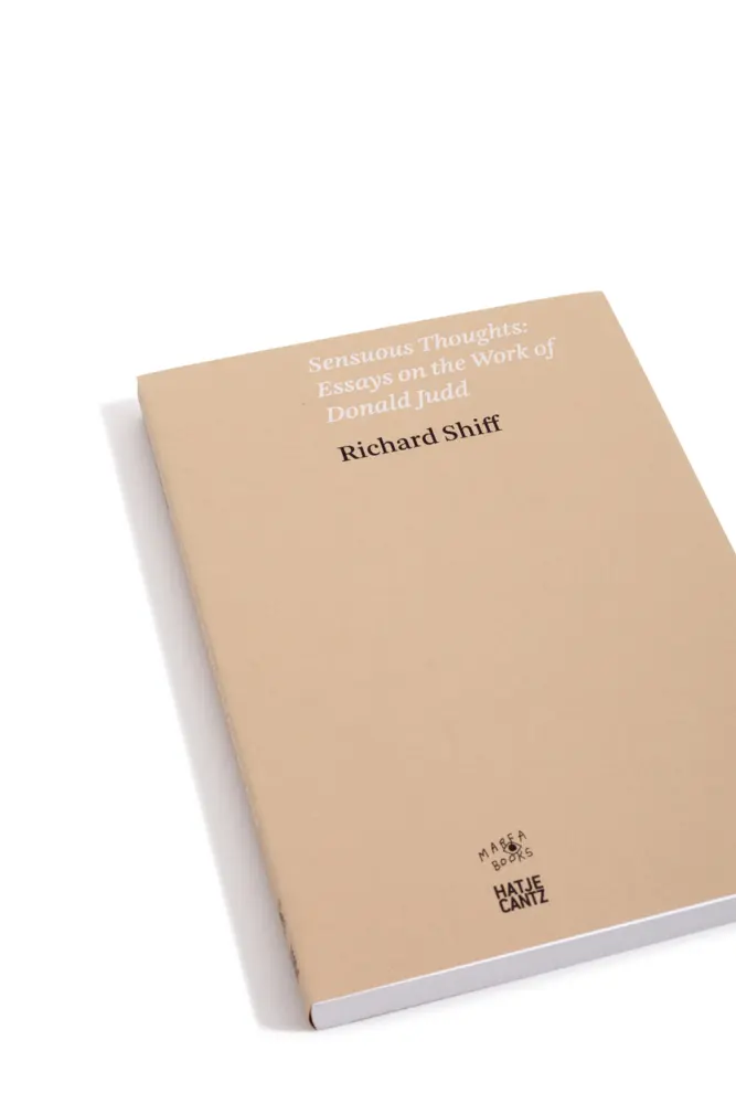 Bild: 9783775747509 | Sensuous Thoughts | Essays on the Work of Donald Judd | Judd | Buch
