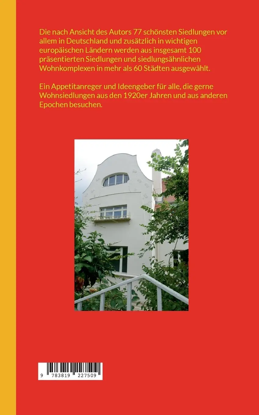 Rückseite: 9783819227509 | Siebenundsiebzig Siedlungen | Richard Deiss | Taschenbuch | 116 S.