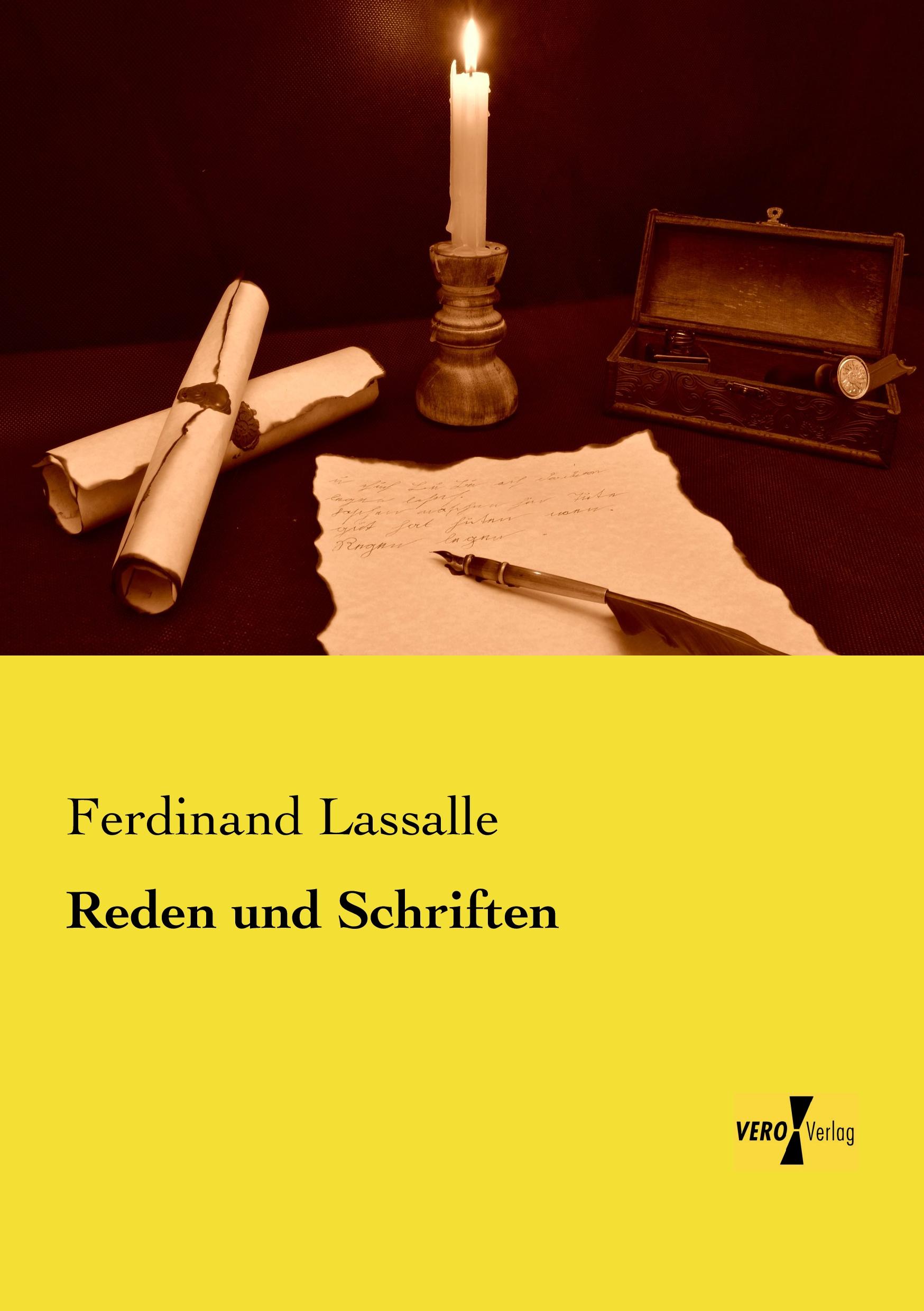 Reden und Schriften | Ferdinand Lassalle | Taschenbuch | Paperback | 272 S. | Deutsch | 2019 | Vero Verlag | EAN 9783957387509 - Lassalle, Ferdinand