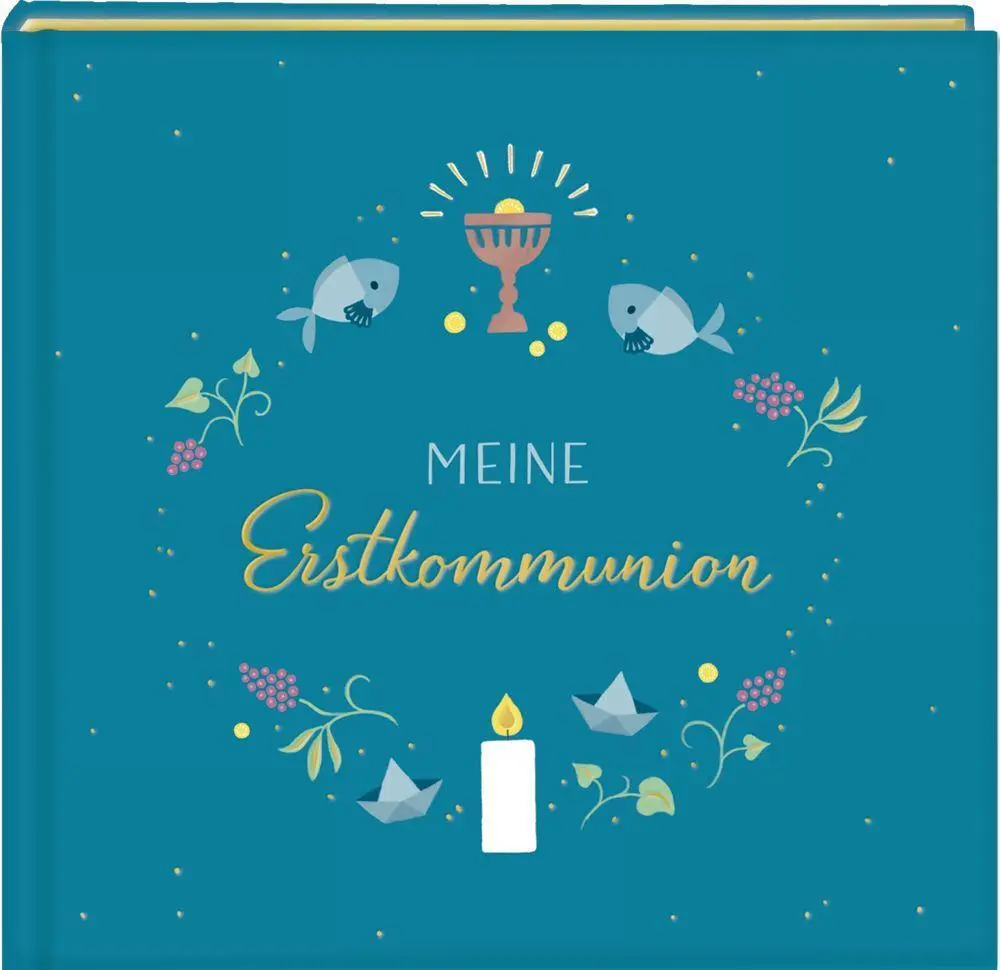 Bild: 4050003717609 | Eintragalbum - Meine Erstkommunion (petrol) | Nora Paehl | Buch | 2020