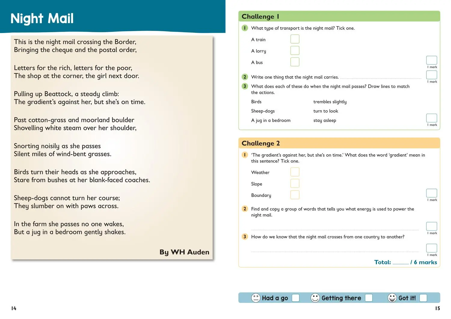 Bild: 9780008467609 | Collins Year 6 Reading Comprehension - Sats Targeted Practice Workbook