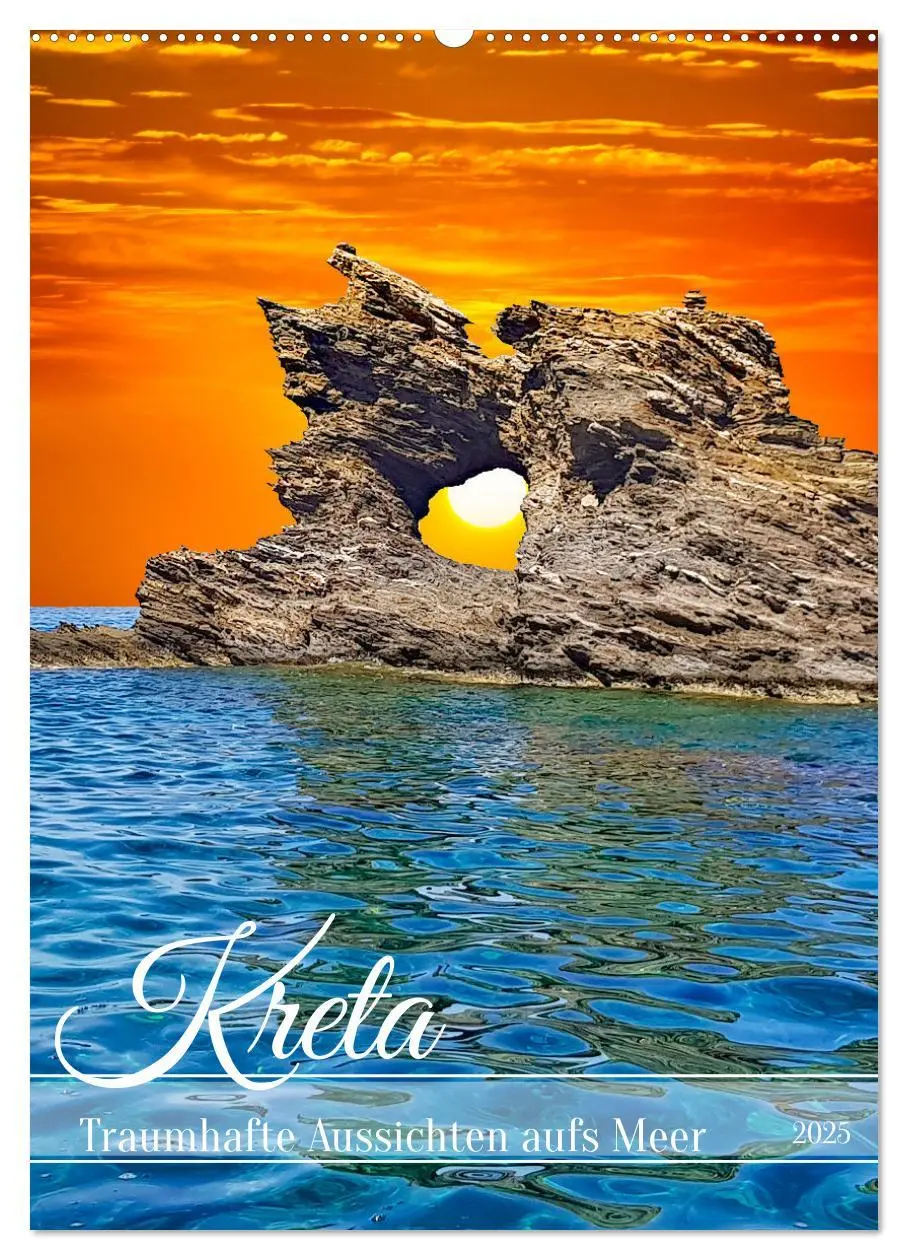Cover: 9783435857609 | Kreta - Traumhafte Aussichten aufs Meer (Wandkalender 2025 DIN A2...