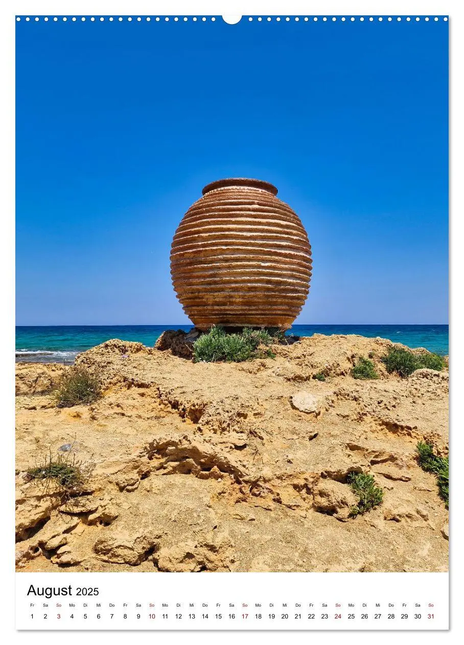 Bild: 9783435857609 | Kreta - Traumhafte Aussichten aufs Meer (Wandkalender 2025 DIN A2...