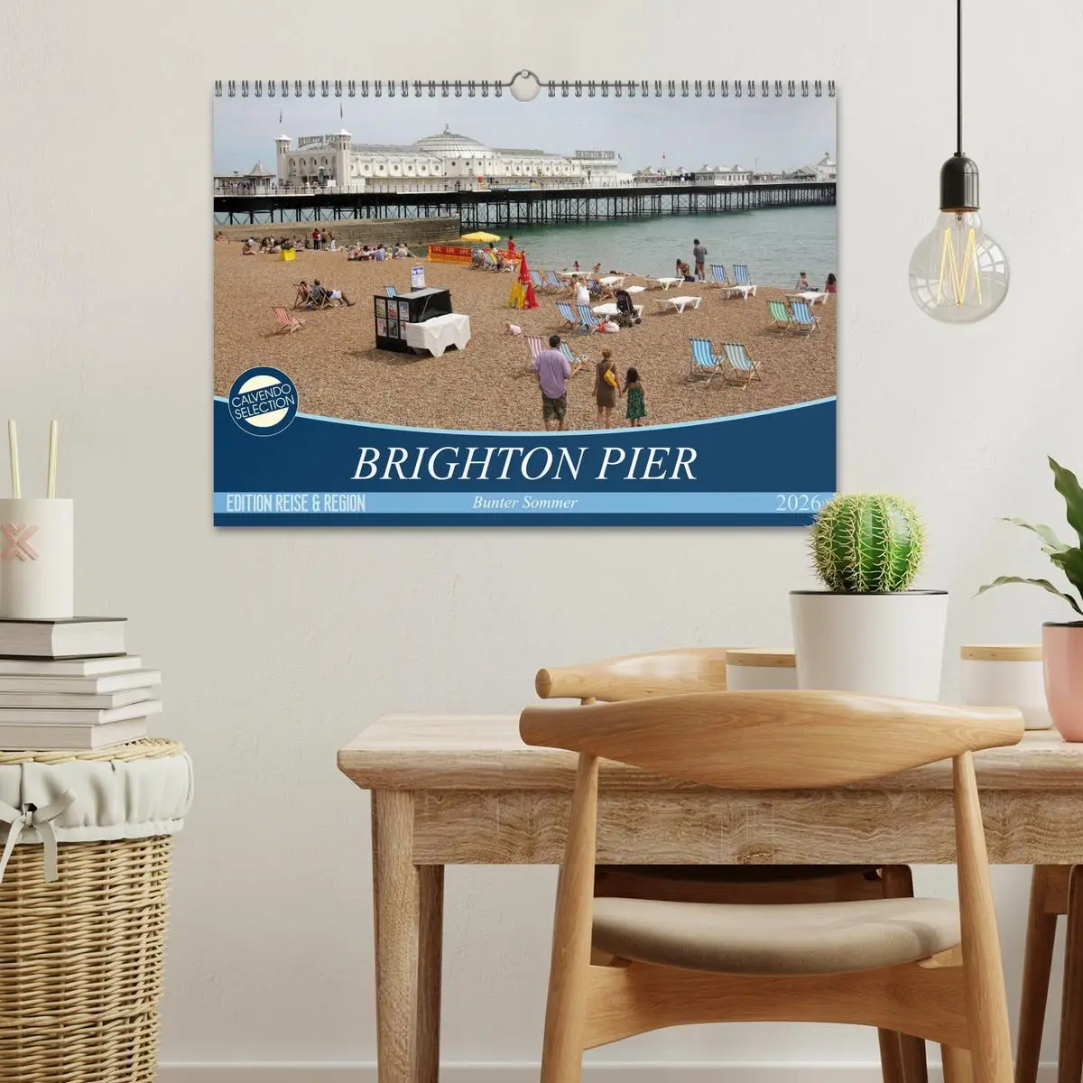 Bild: 9783457877609 | Brighton Pier Bunter Sommer (Wandkalender 2026 DIN A3 quer),...