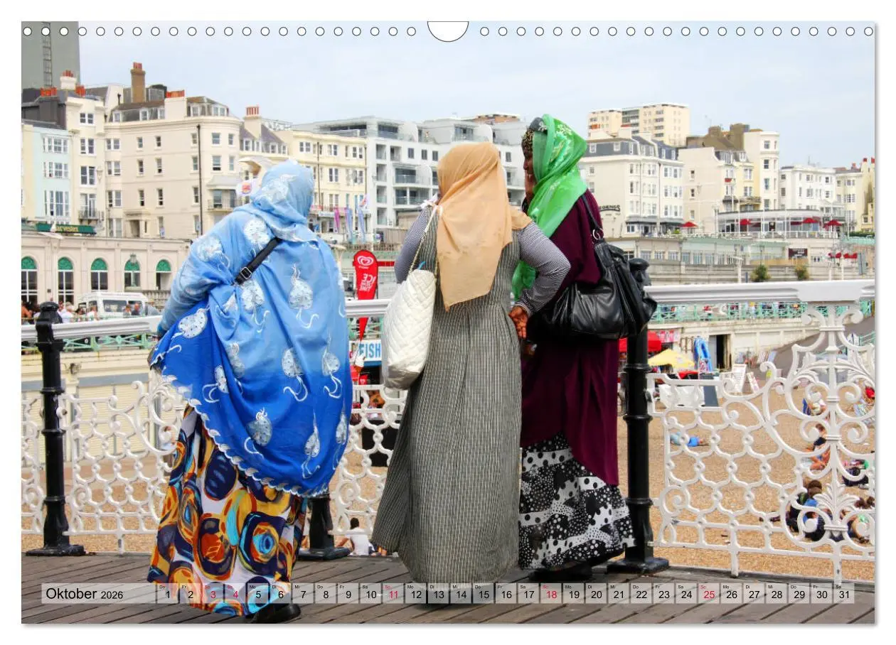 Bild: 9783457877609 | Brighton Pier Bunter Sommer (Wandkalender 2026 DIN A3 quer),...