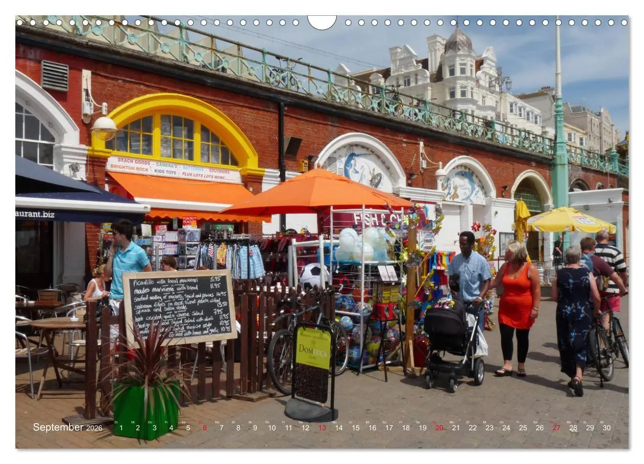 Bild: 9783457877609 | Brighton Pier Bunter Sommer (Wandkalender 2026 DIN A3 quer),...