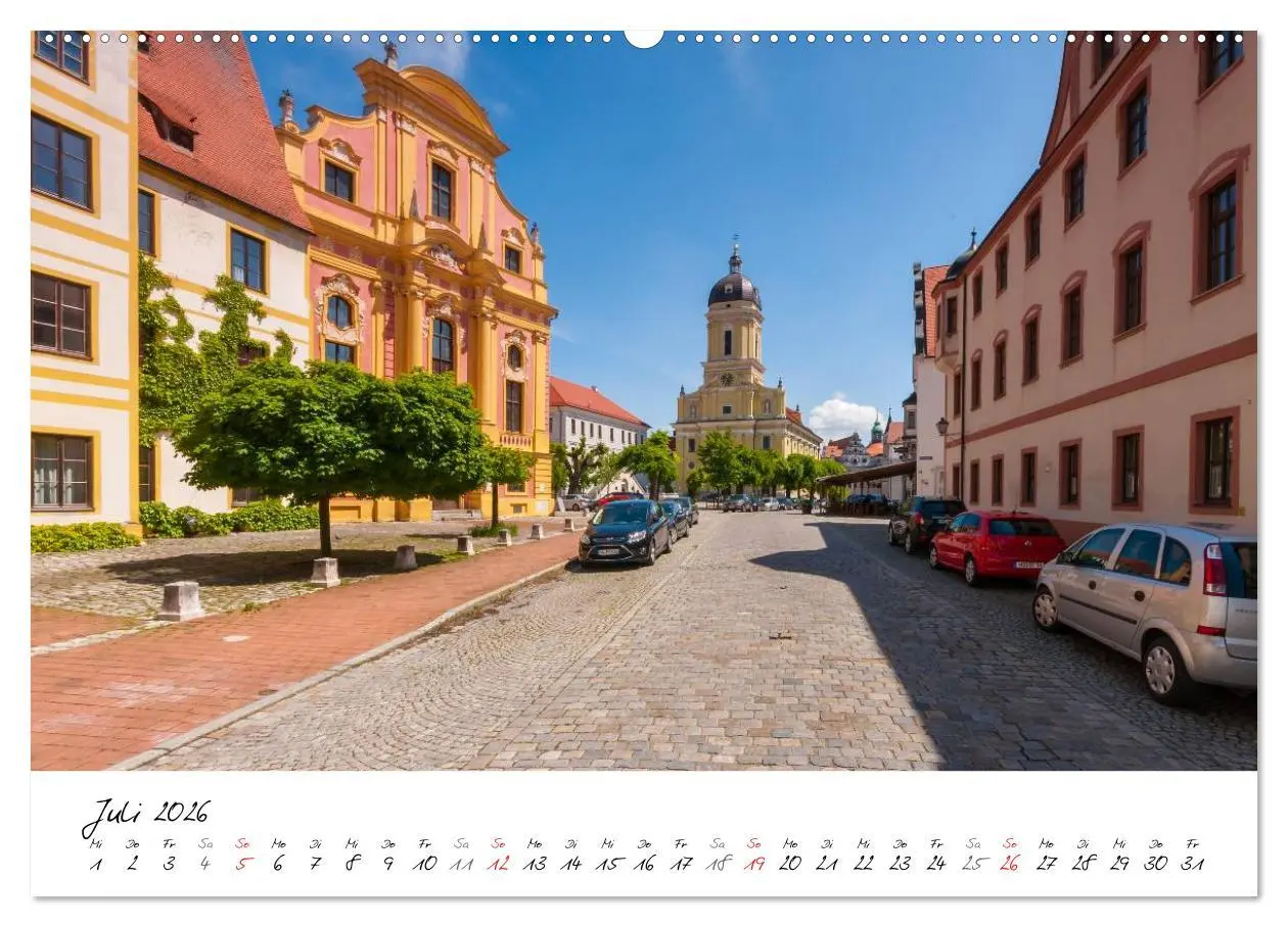 Bild: 9783516107609 | Romantisches Neuburg an der Donau (Wandkalender 2026 DIN A2 quer),...