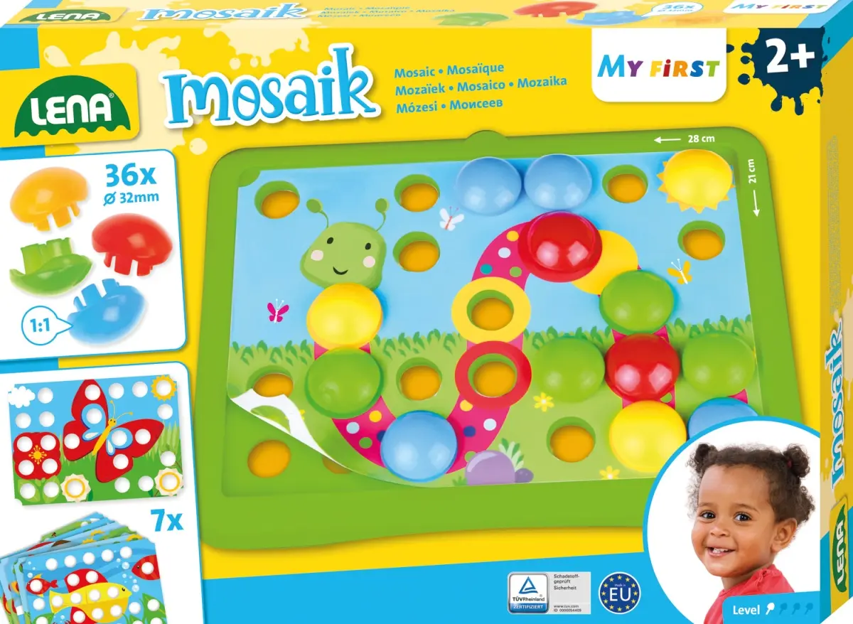 Cover: 4006942847709 | LENA 35632 - My First Mosaik Natur | 35632 | deutsch | 2020 | Simm