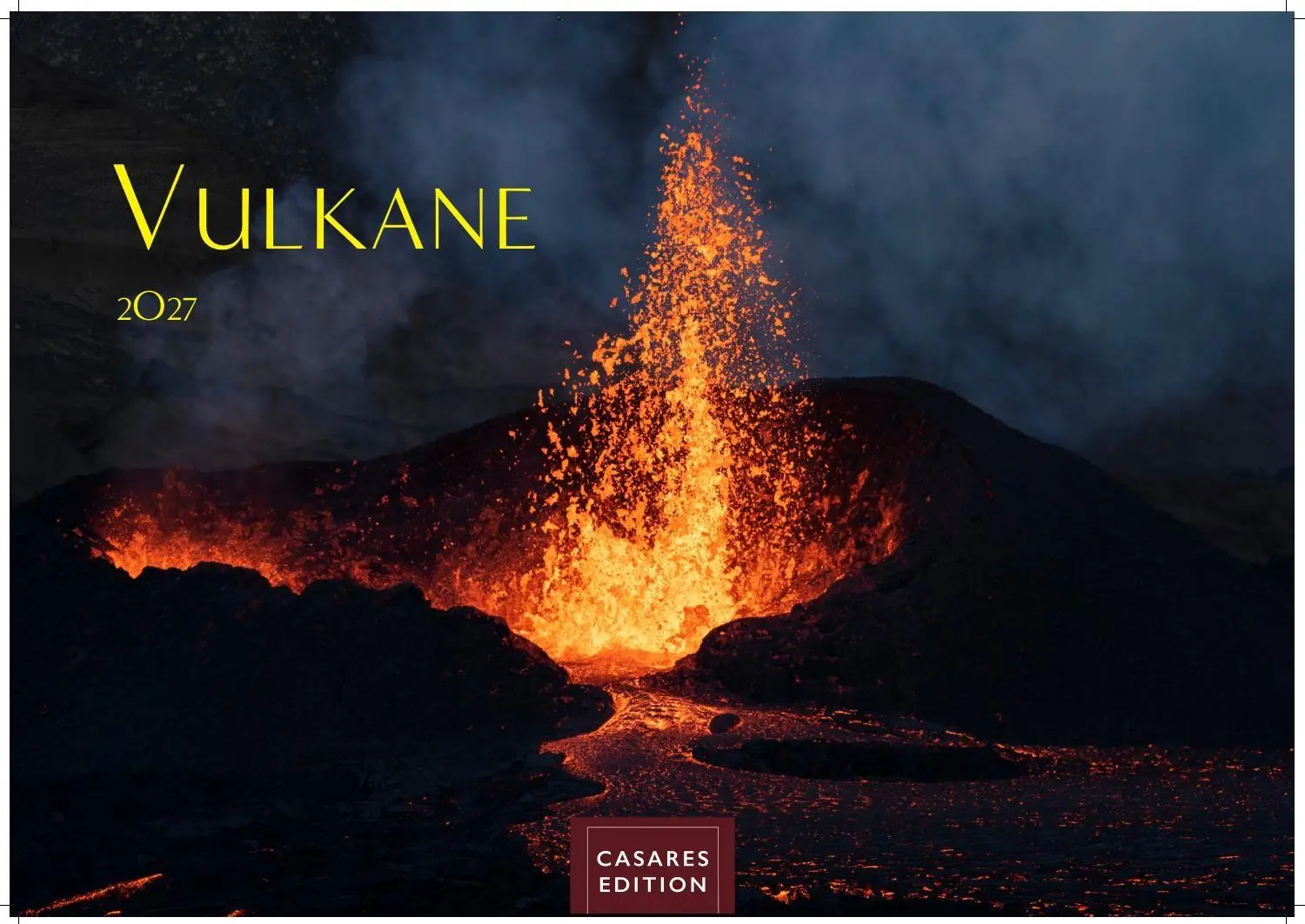 Cover: 9781835247709 | Vulkane Kalender 2027 - Wandkalender Fotokalender Naturkalender...