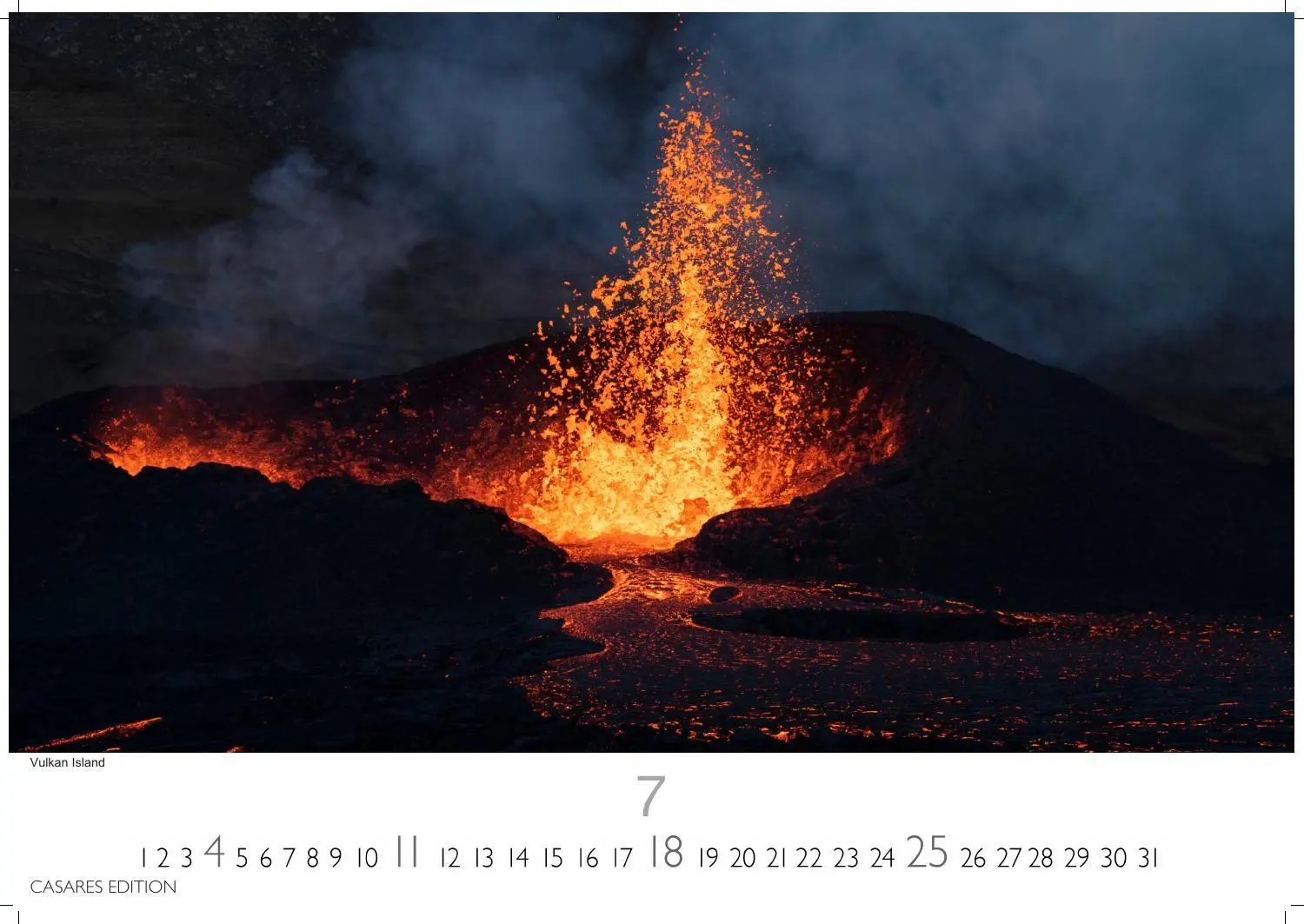 Bild: 9781835247709 | Vulkane Kalender 2027 - Wandkalender Fotokalender Naturkalender...