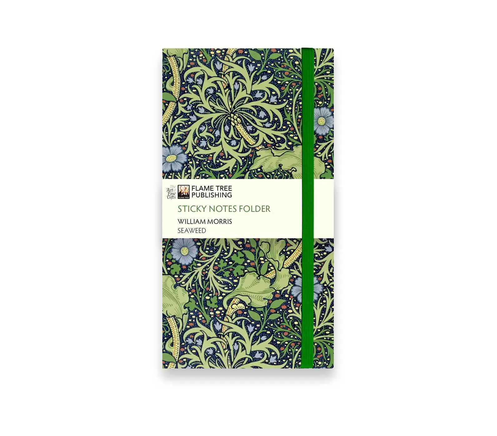 Cover: 9781835627709 | William Morris: Seaweed Flame Tree Sticky Notes Folder | Publishing
