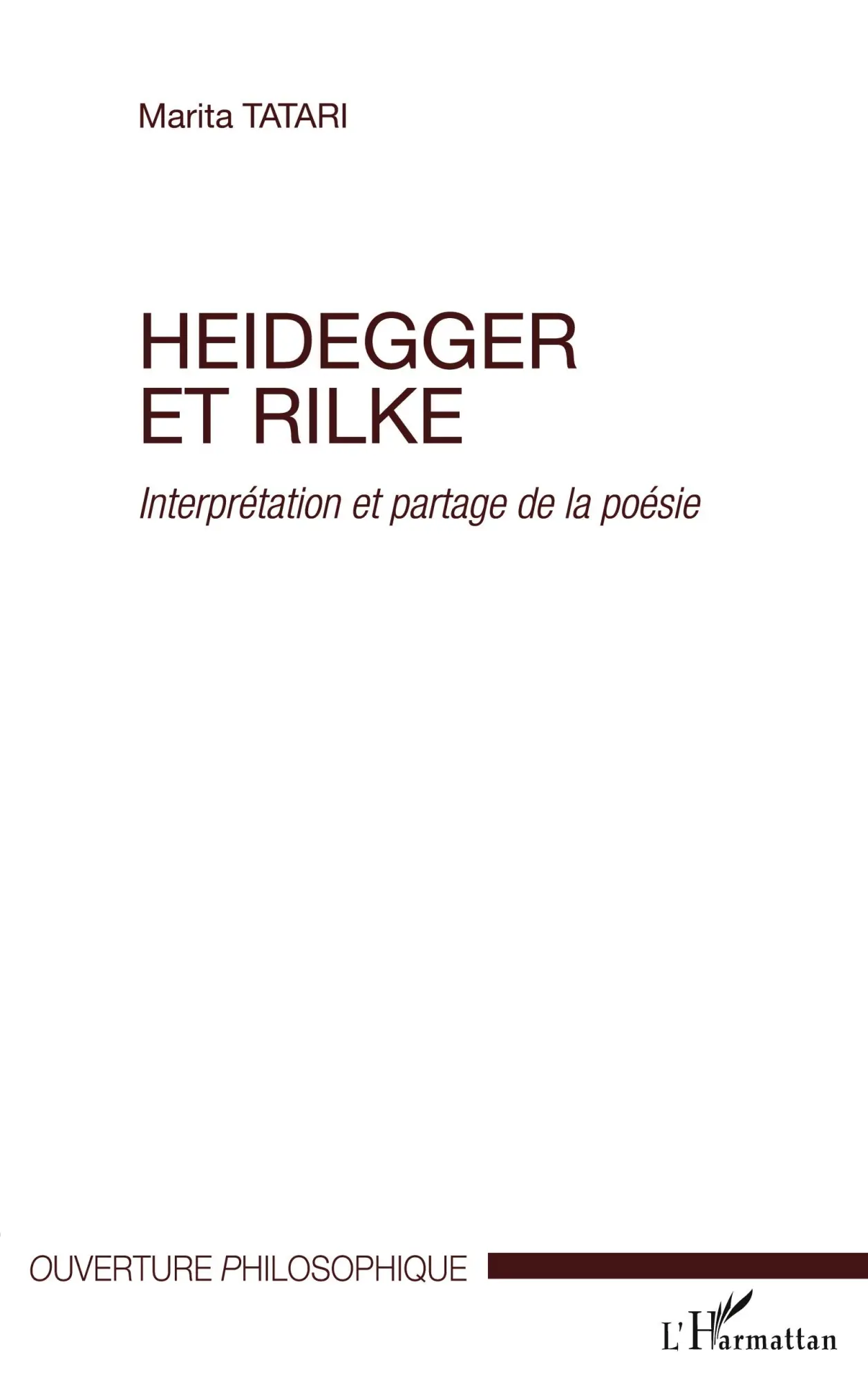 Heidegger et Rilke