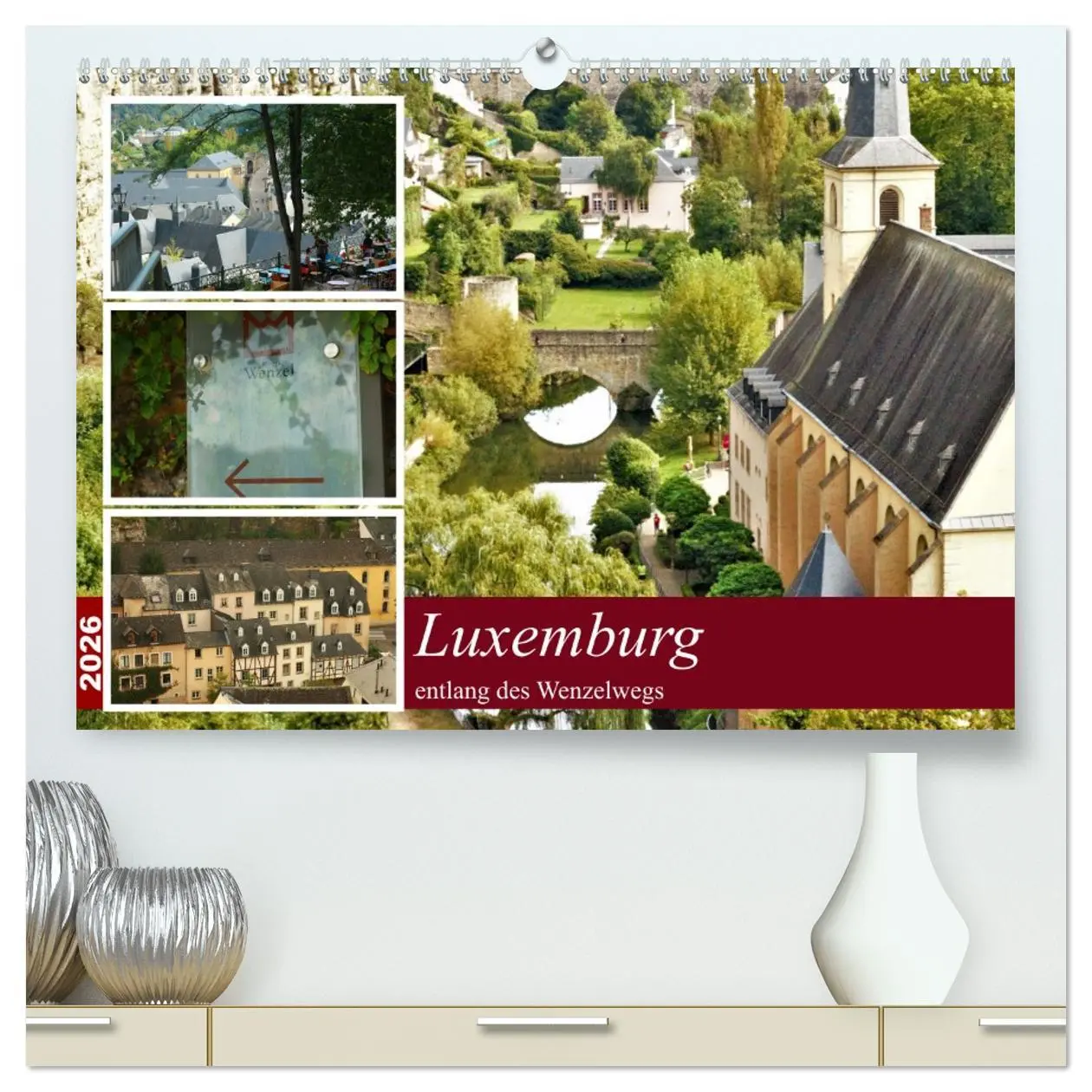 Cover: 9783457487709 | Luxemburg entlang des Wenzelwegs (hochwertiger Premium Wandkalender...