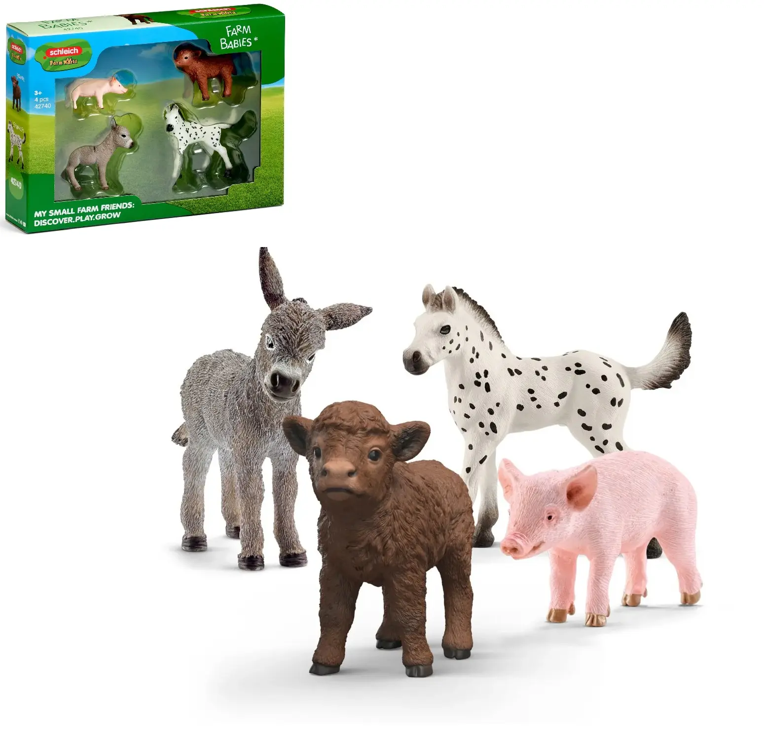 Cover: 4069111557809 | Schleich 42740 - Farm World, Bauernhof Babys, 4-teilig | 2026