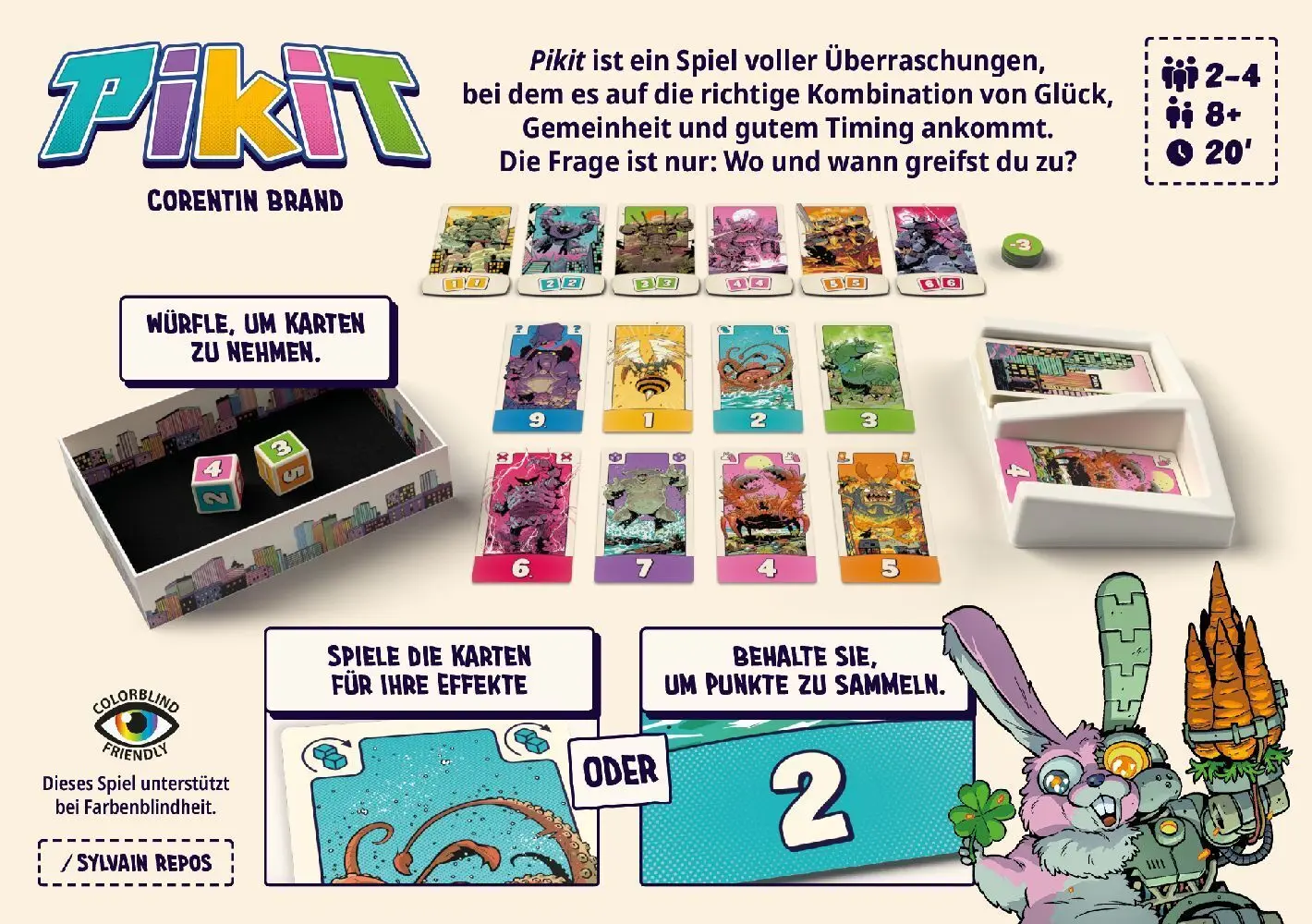 Bild: 5425016927809 | Pikit | Corentin Brand | Spiel | RPOD0042 | Deutsch | 2024