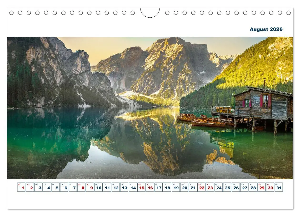 Bild: 9783457617809 | Südtirol - Dolomiten-Träume by VogtArt (Wandkalender 2026 DIN A4...